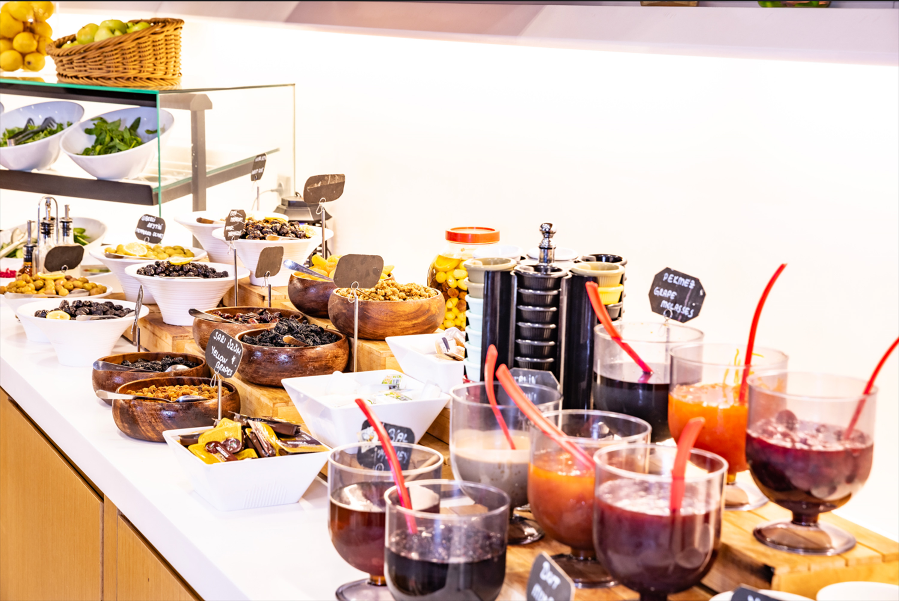 Ramada by Wyndham Istanbul Alibeykoy restaurant breakfast area close up in Istanbul, Other than US/Canada