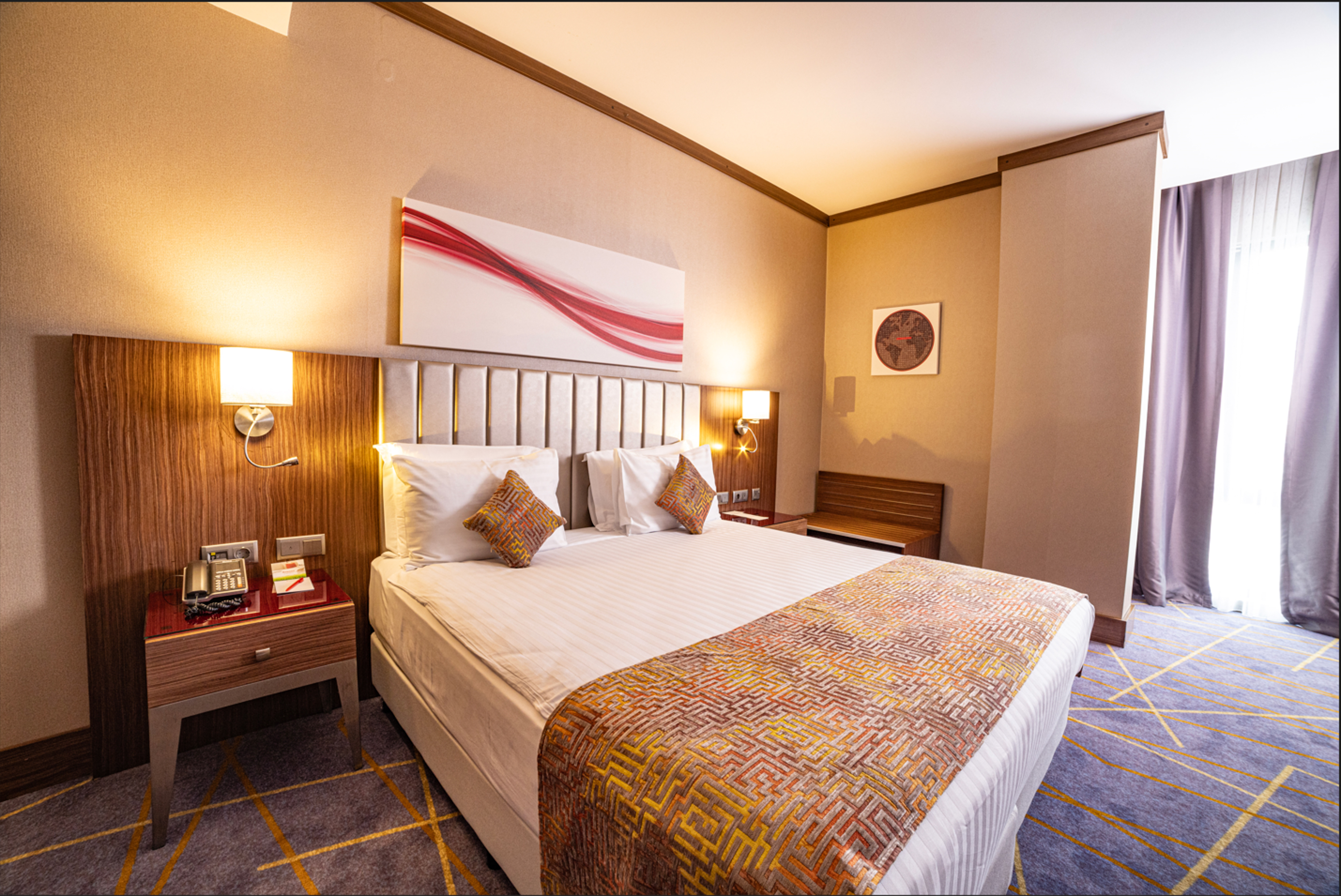 Guest room at the Ramada by Wyndham Istanbul Alibeykoy in Istanbul, Other than US/Canada