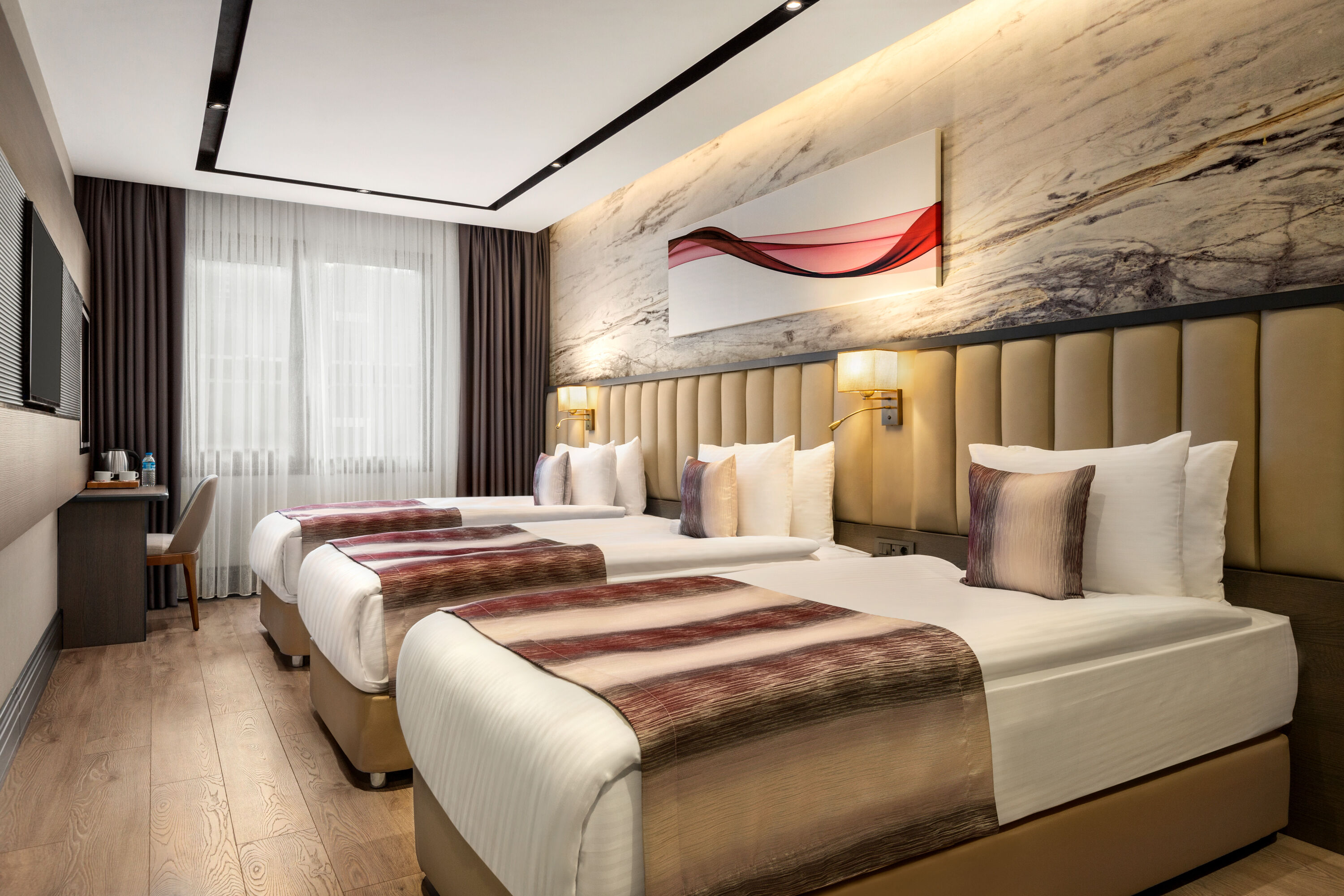 Guest room at the Ramada by Wyndham Istanbul Umraniye in Istanbul, Other than US/Canada