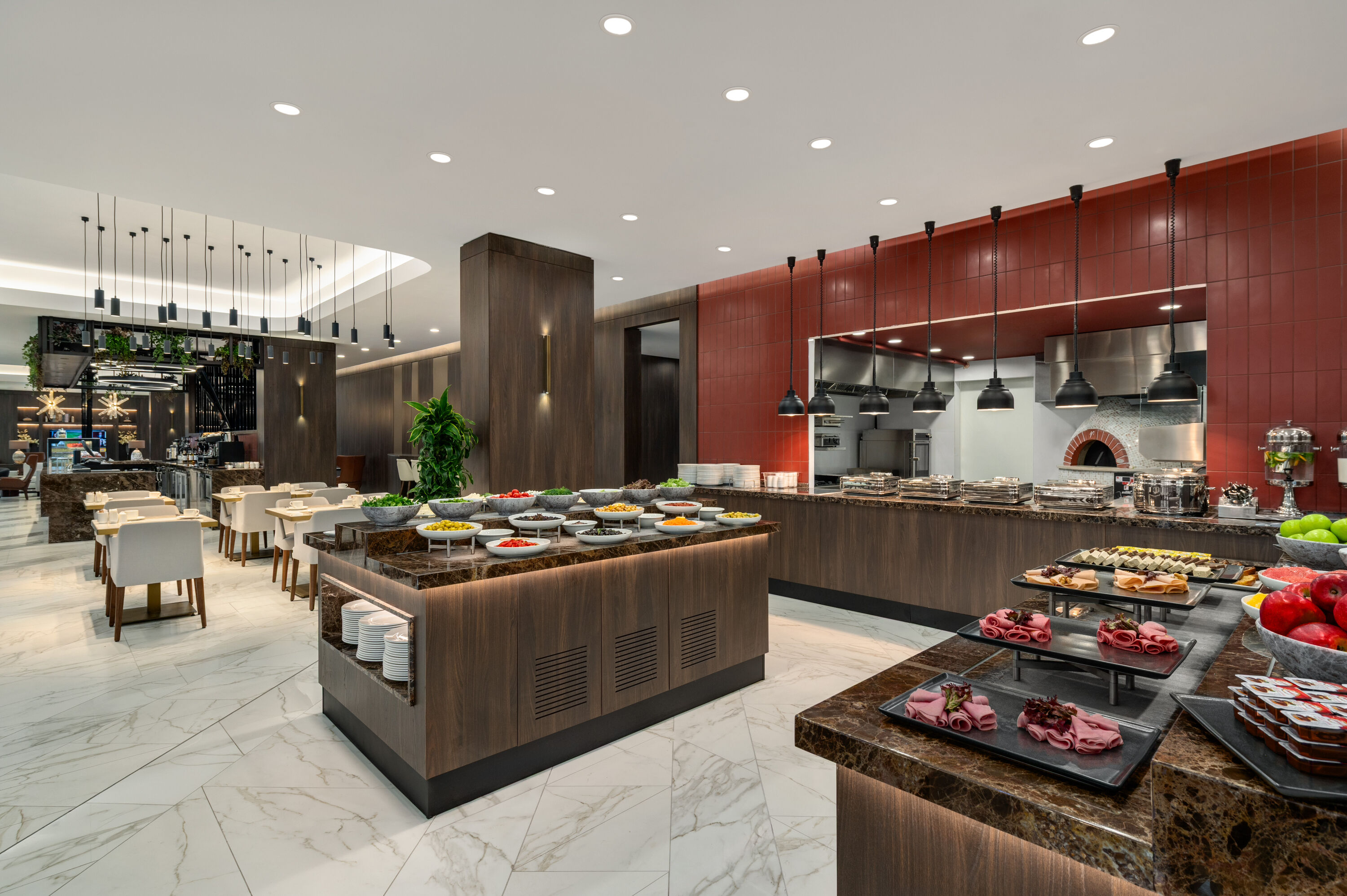 Ramada by Wyndham Arnavutkoy restaurant buffet in Istanbul, Other than US/Canada