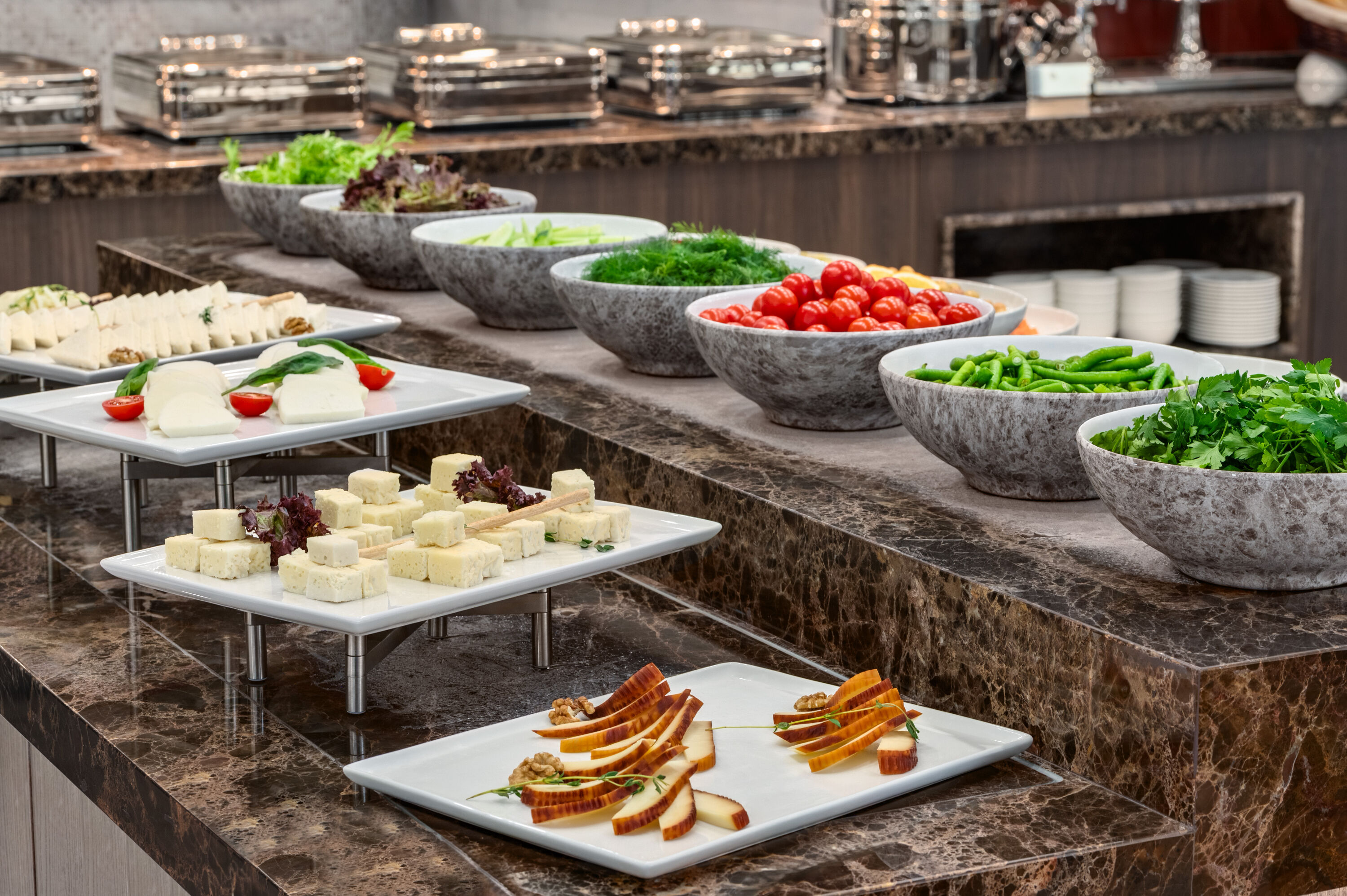 Ramada by Wyndham Arnavutkoy restaurant buffet in Istanbul, Other than US/Canada