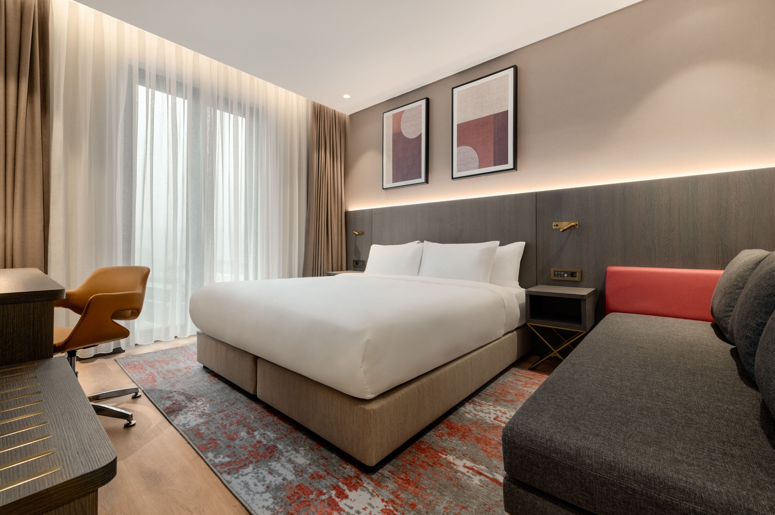 Guest room at the Ramada by Wyndham Arnavutkoy in Istanbul, Other than US/Canada