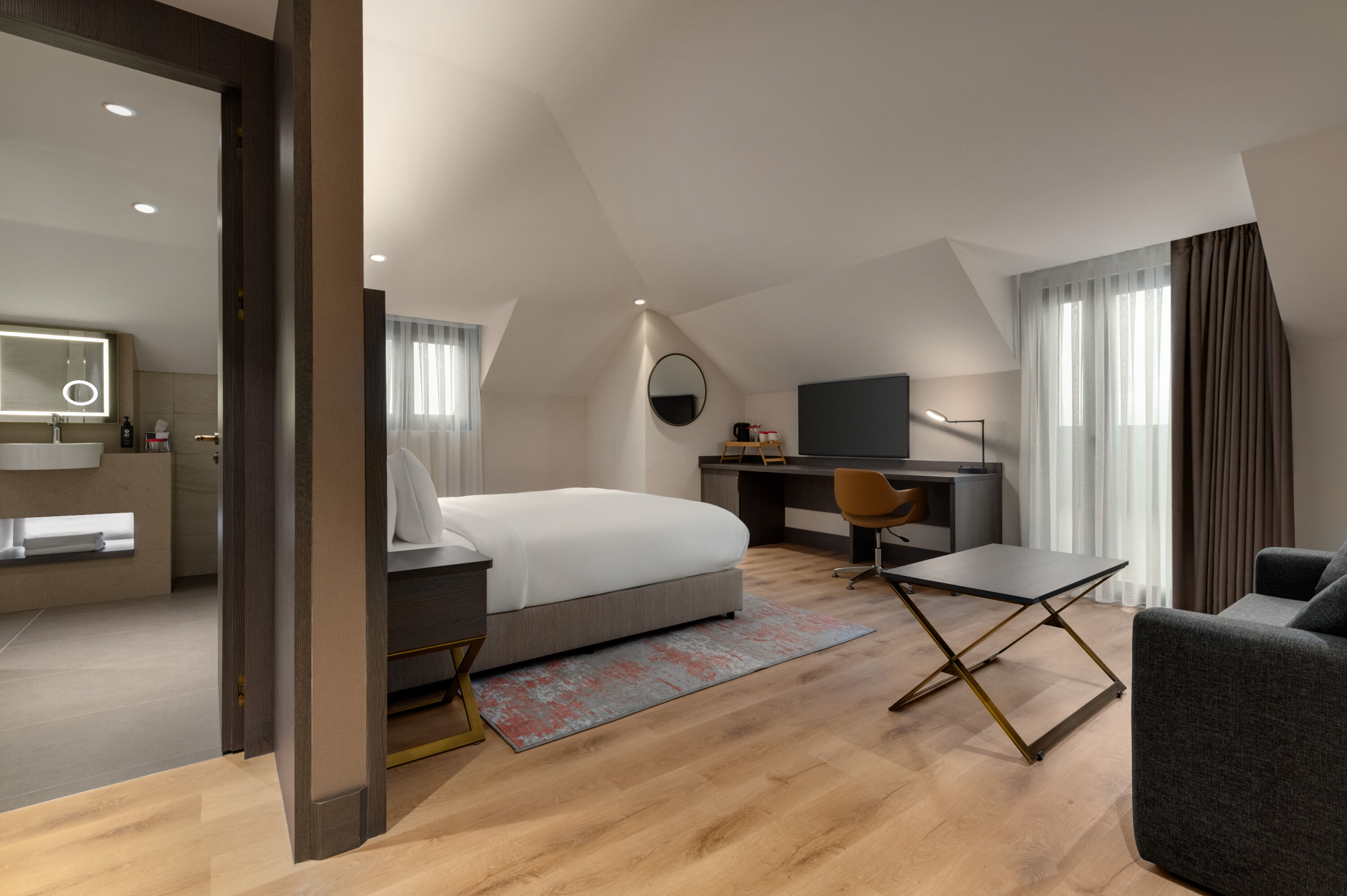 Guest room at the Ramada by Wyndham Arnavutkoy in Istanbul, Other than US/Canada