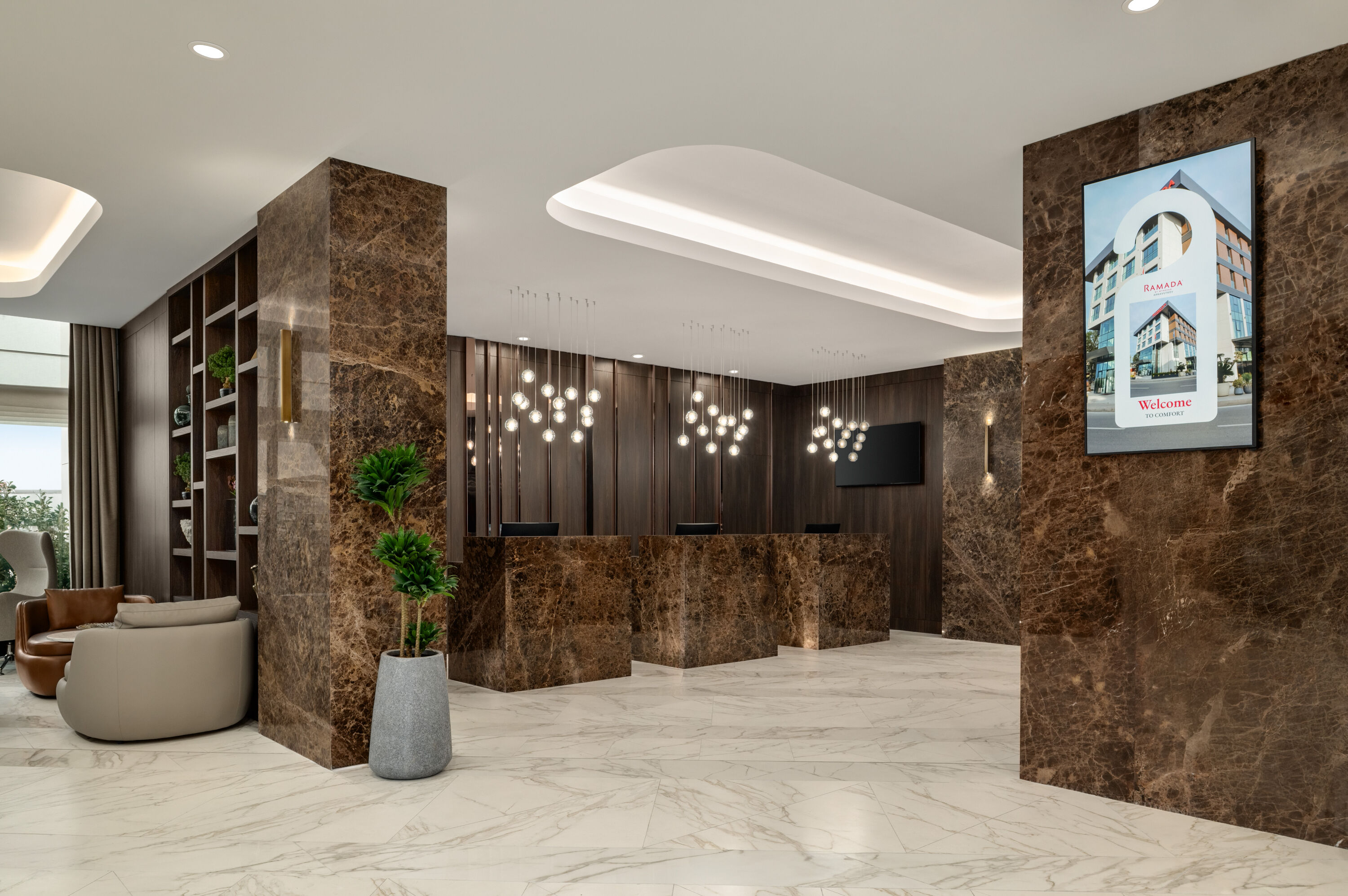 Ramada by Wyndham Arnavutkoy reception in Istanbul, Other than US/Canada