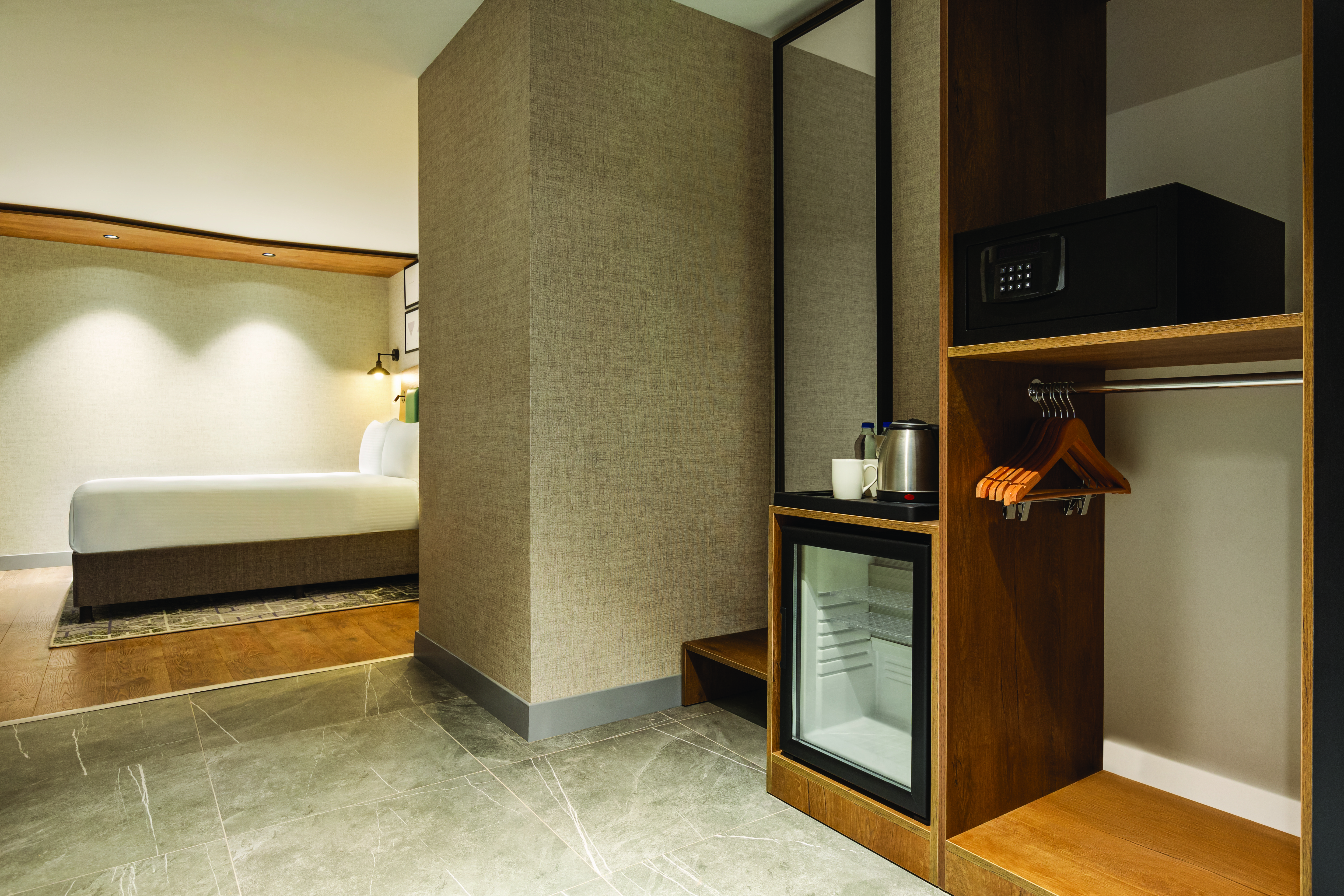 Guest room at the Ramada Encore by Wyndham Istanbul Arnavutkoy in Istanbul, Other than US/Canada