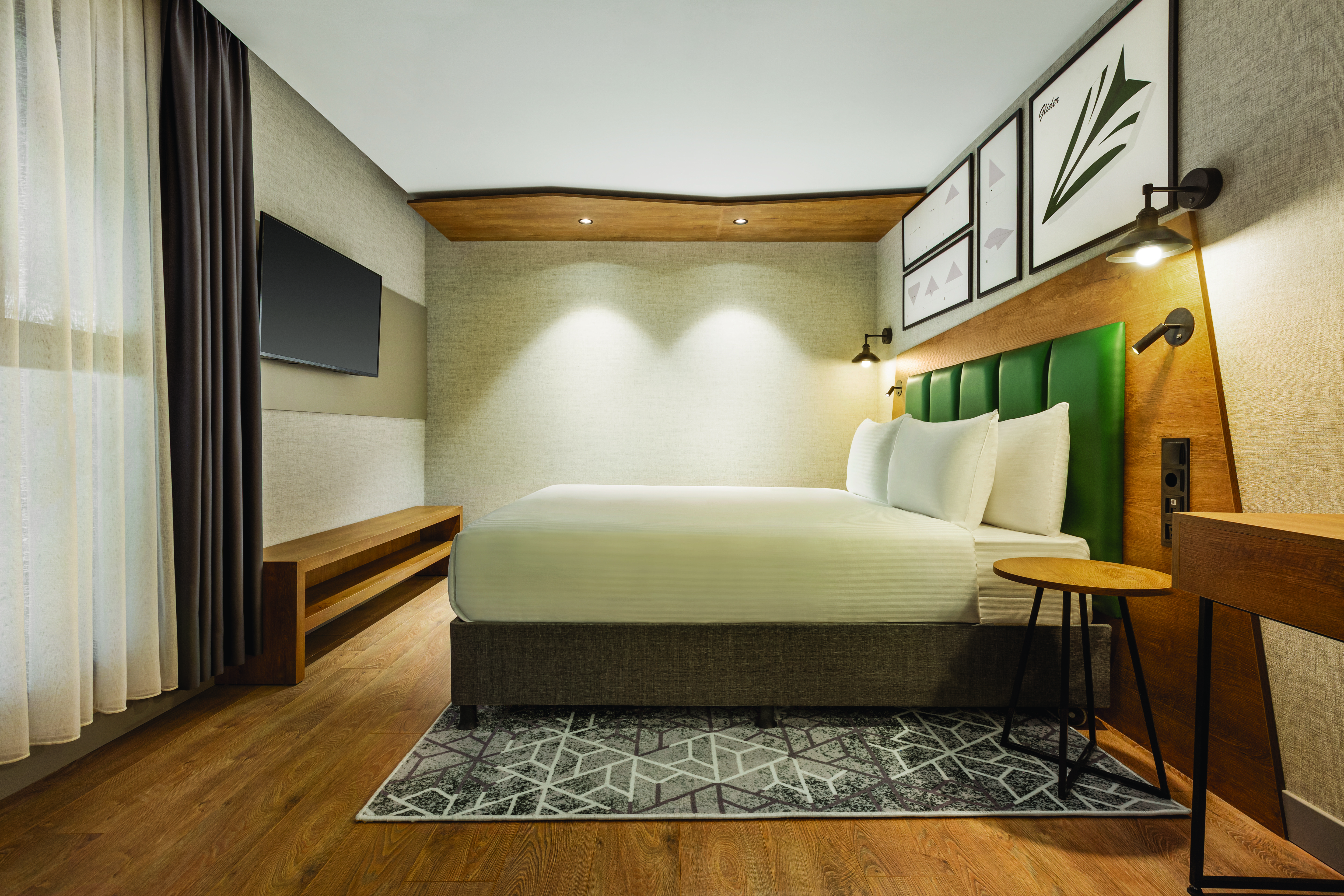 Guest room at the Ramada Encore by Wyndham Istanbul Arnavutkoy in Istanbul, Other than US/Canada