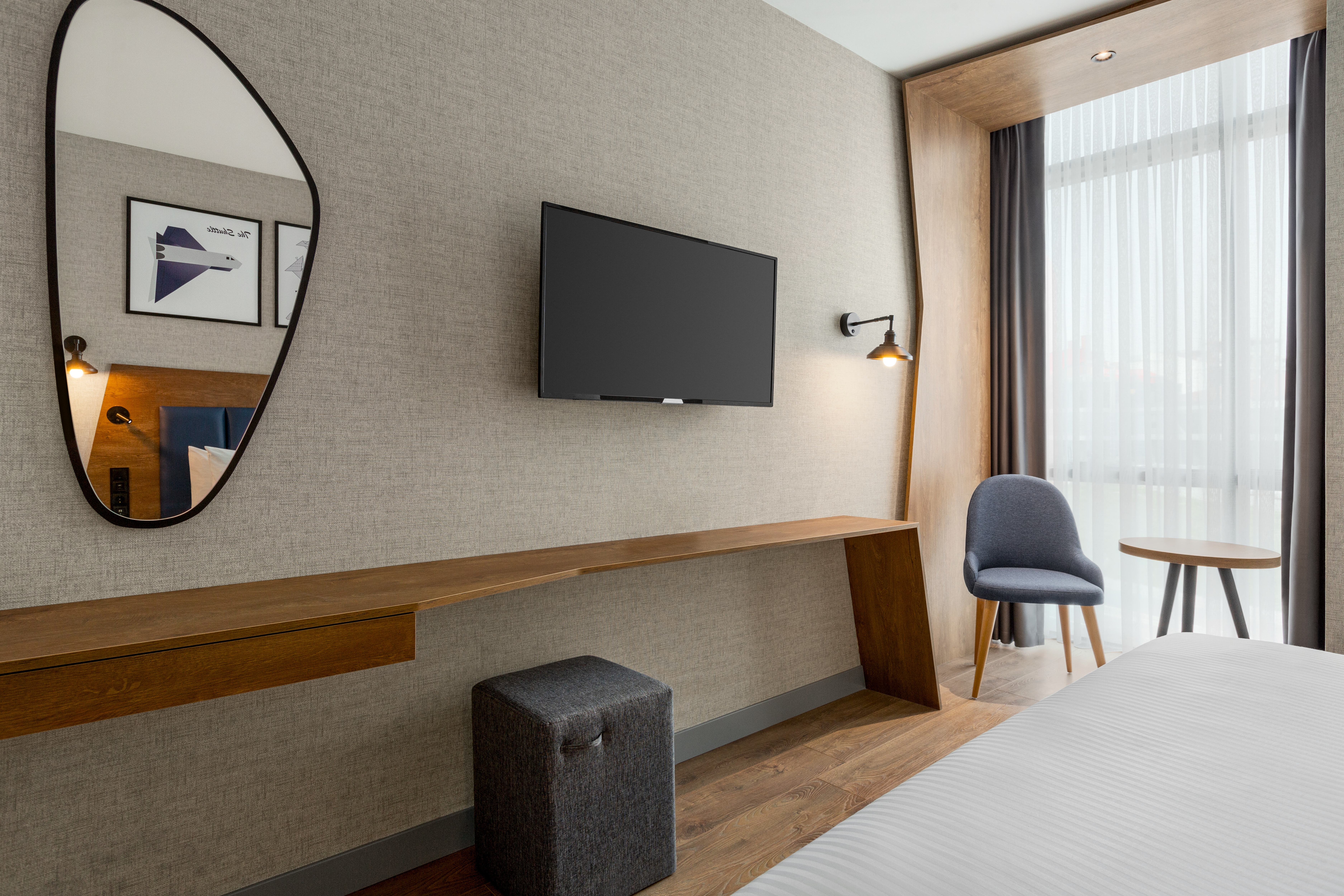 Guest room at the Ramada Encore by Wyndham Istanbul Arnavutkoy in Istanbul, Other than US/Canada