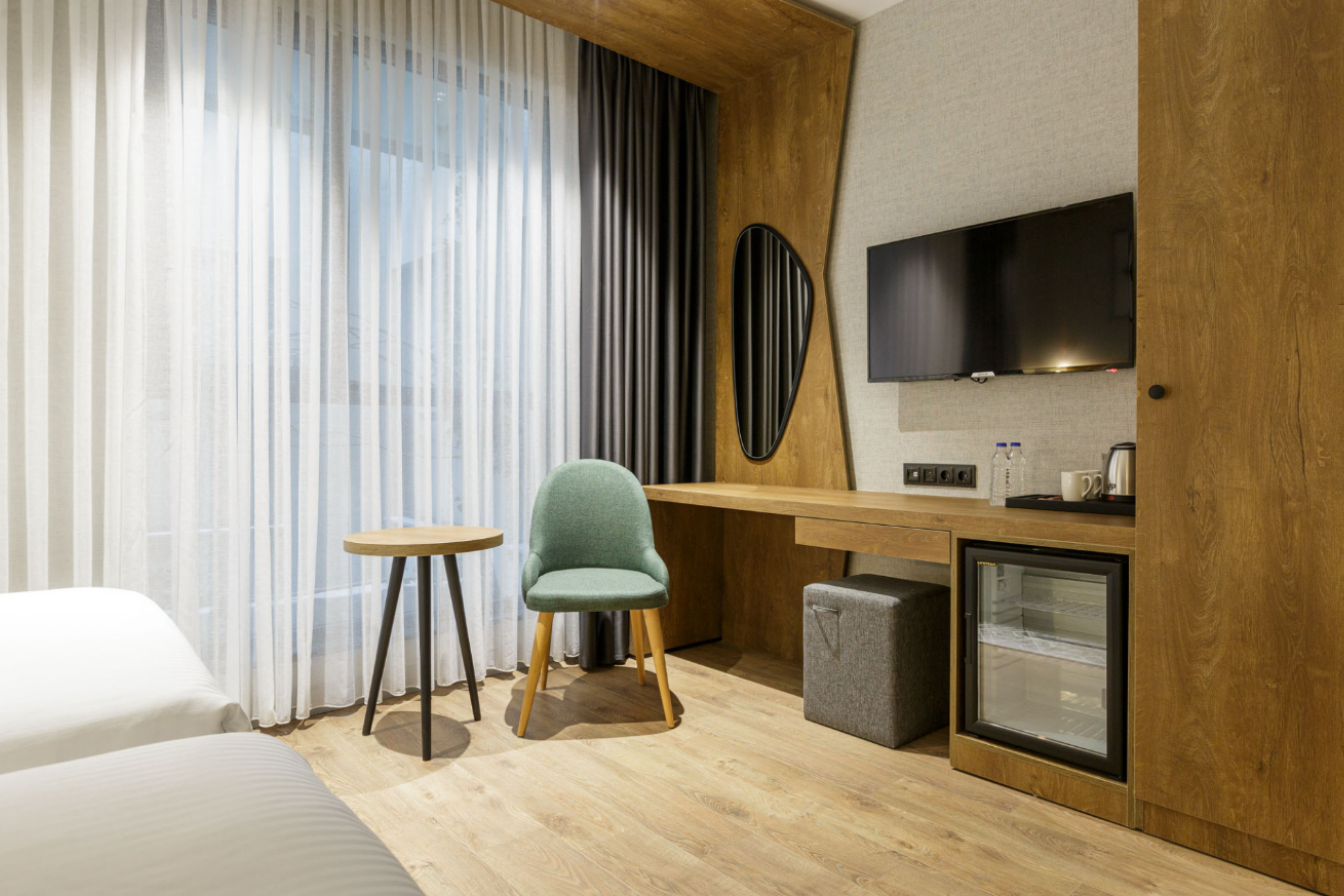 Guest room at the Ramada Encore by Wyndham Istanbul Arnavutkoy in Istanbul, Other than US/Canada