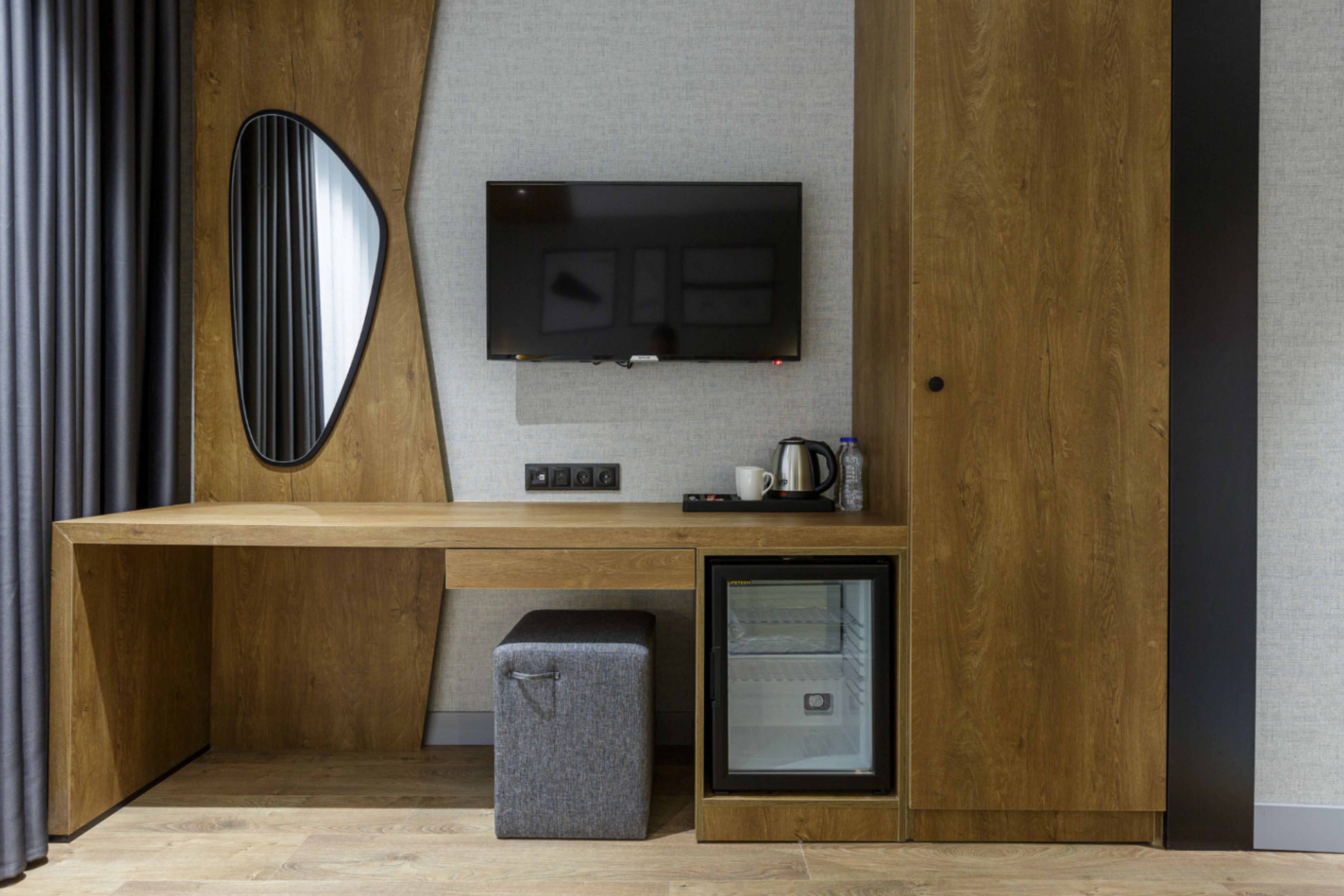 Guest room at the Ramada Encore by Wyndham Istanbul Arnavutkoy in Istanbul, Other than US/Canada