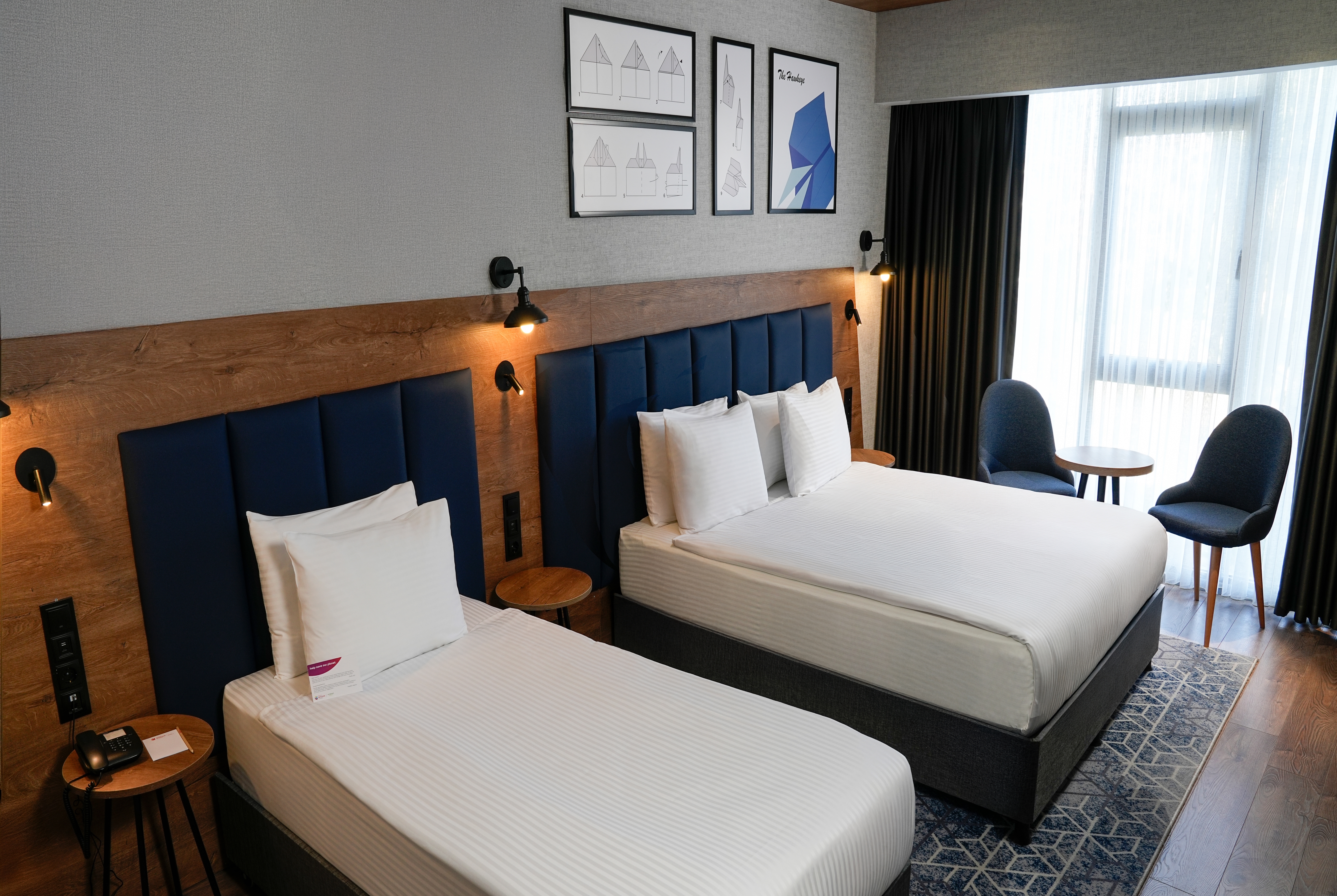 Guest room at the Ramada Encore by Wyndham Istanbul Arnavutkoy in Istanbul, Other than US/Canada