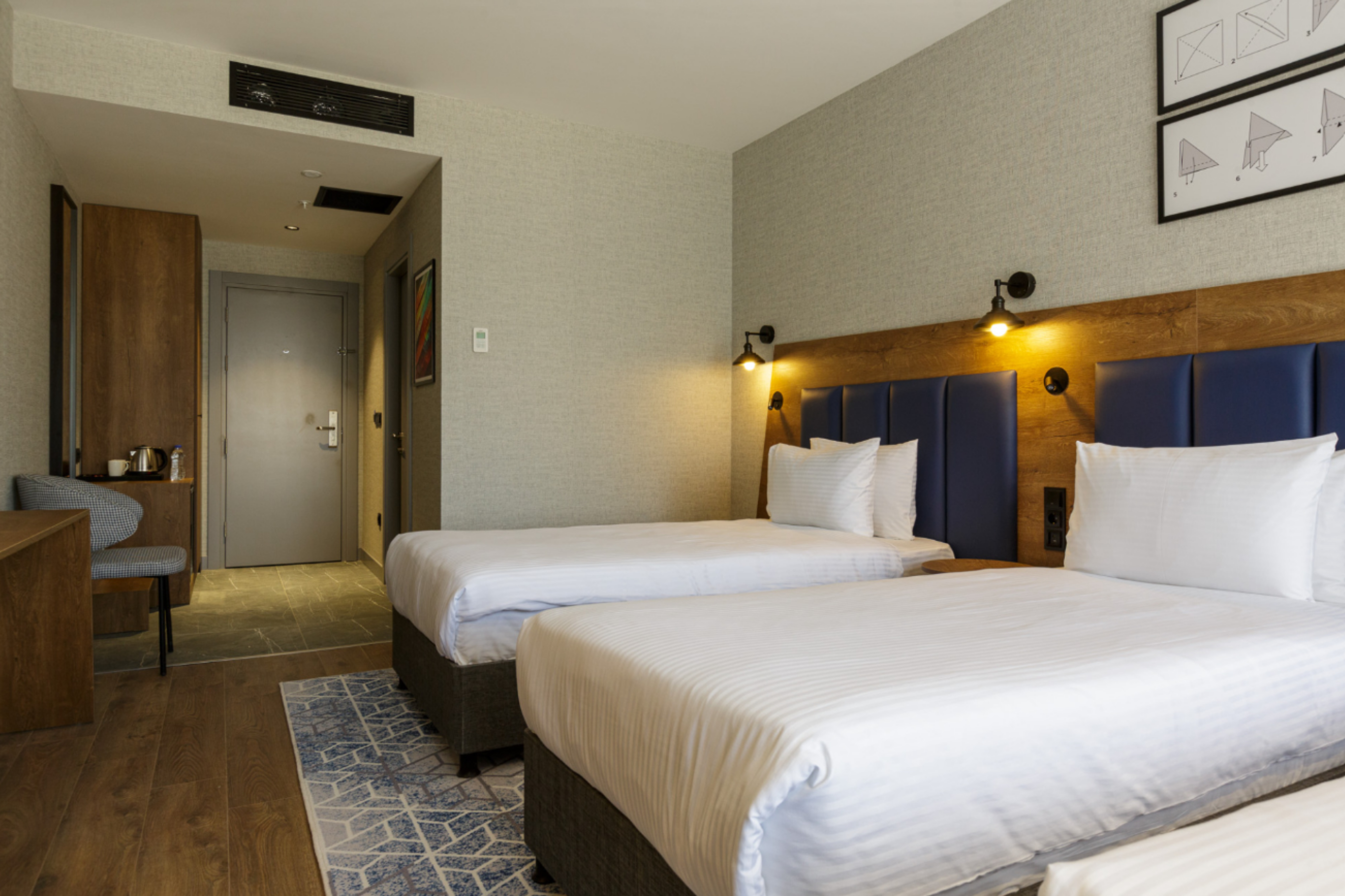 Guest room at the Ramada Encore by Wyndham Istanbul Arnavutkoy in Istanbul, Other than US/Canada