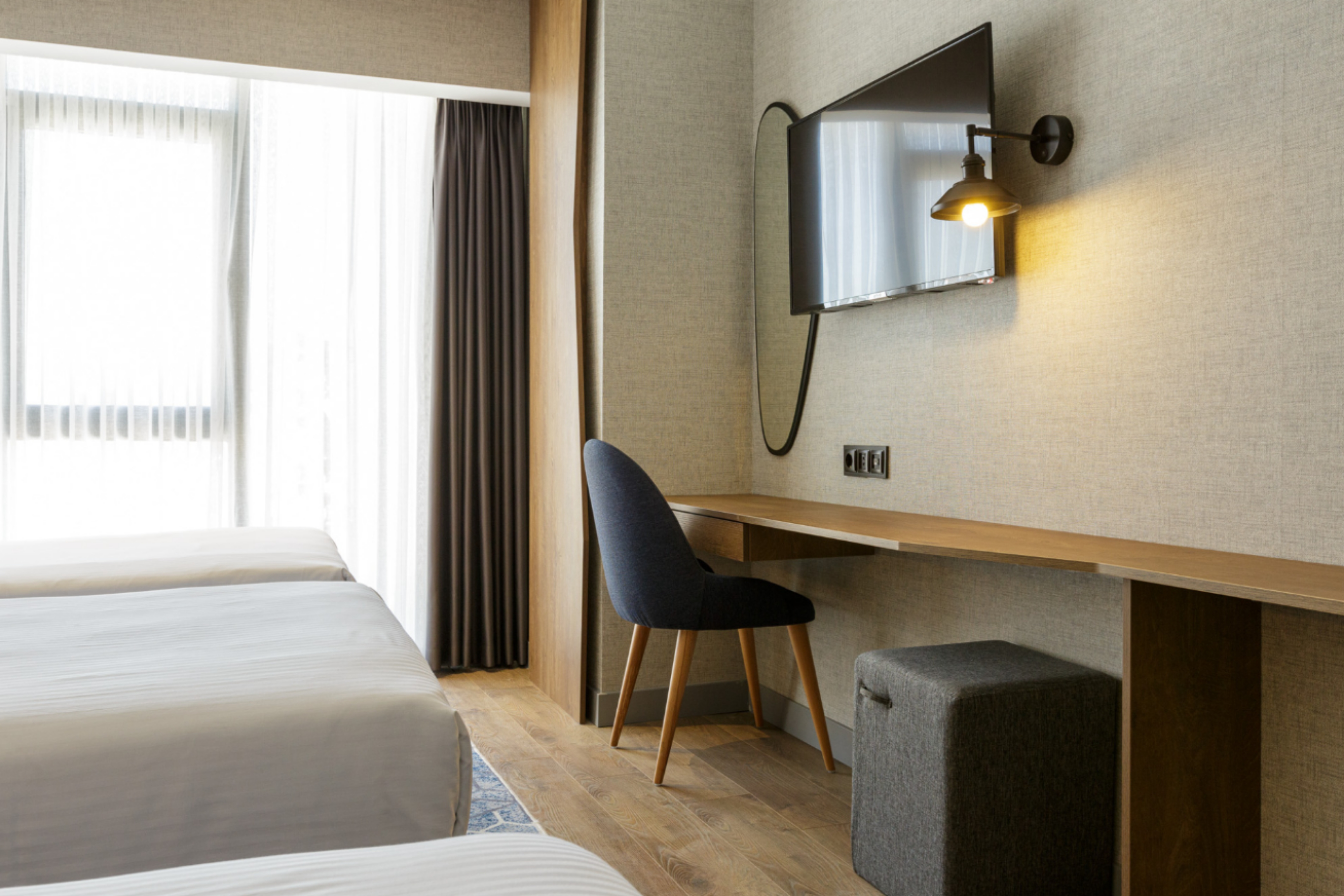 Guest room at the Ramada Encore by Wyndham Istanbul Arnavutkoy in Istanbul, Other than US/Canada