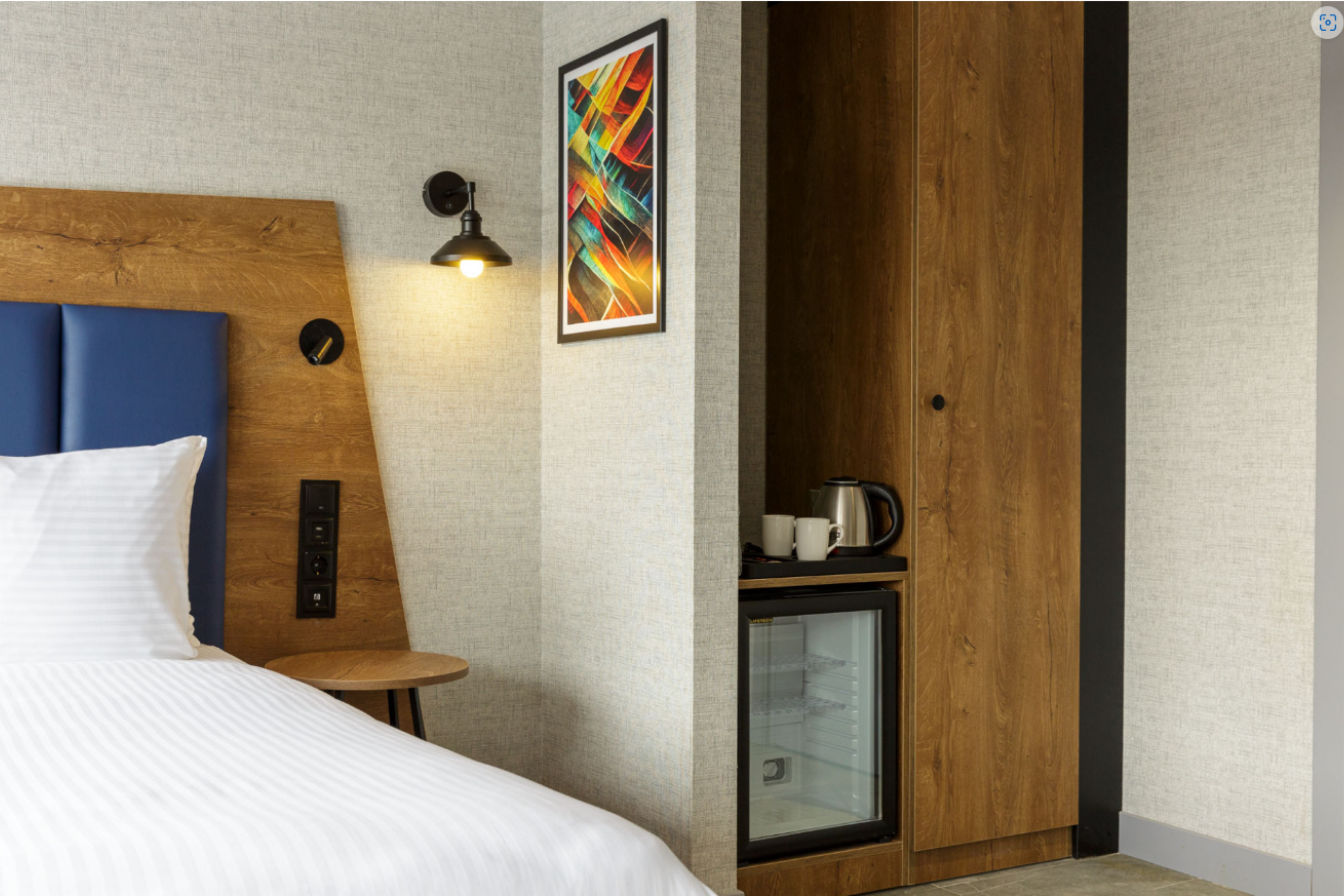 Guest room at the Ramada Encore by Wyndham Istanbul Arnavutkoy in Istanbul, Other than US/Canada