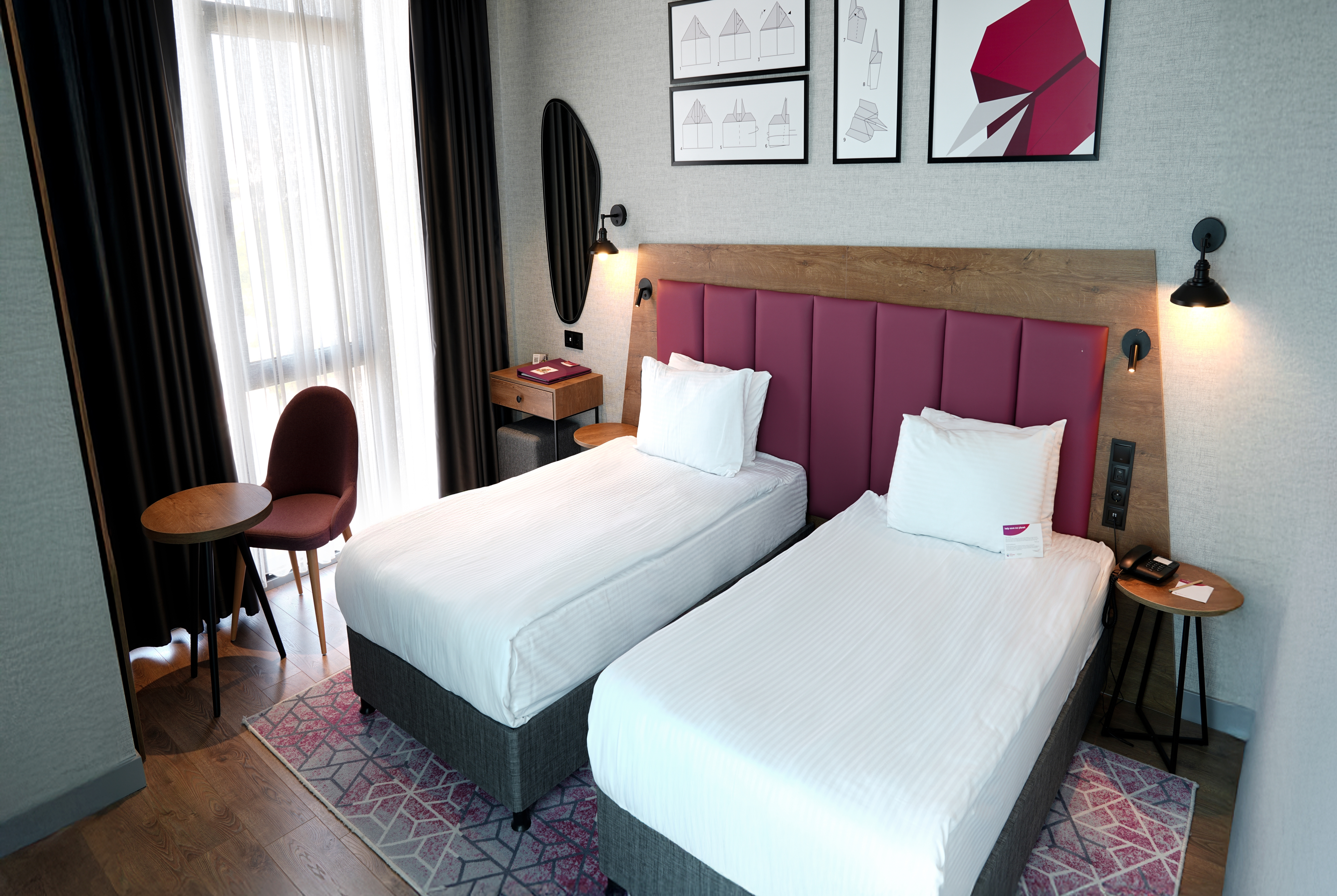 Guest room at the Ramada Encore by Wyndham Istanbul Arnavutkoy in Istanbul, Other than US/Canada