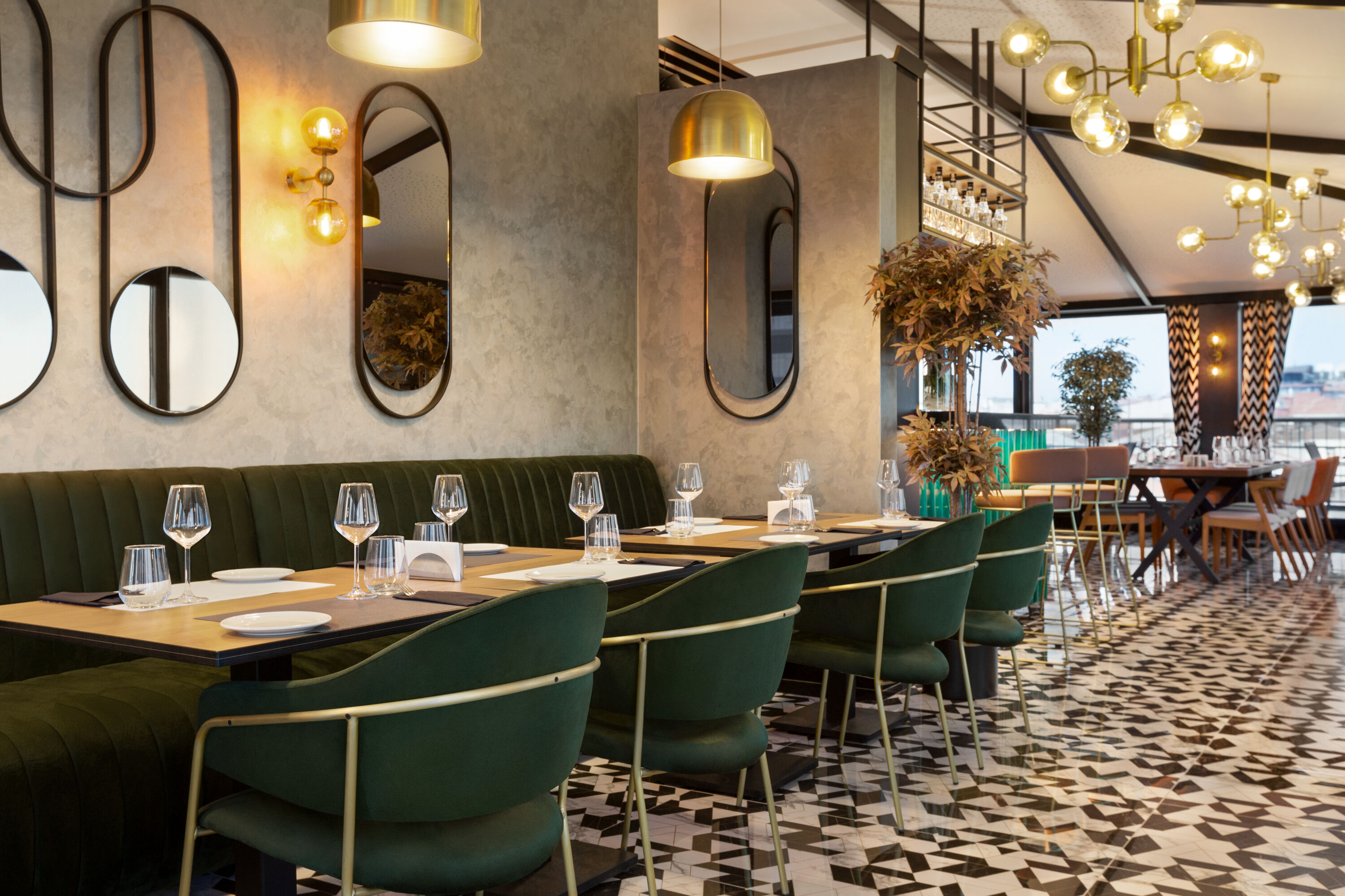 Bar at Ramada Encore by Wyndham Istanbul Sisli in Istanbul, Other than US/Canada