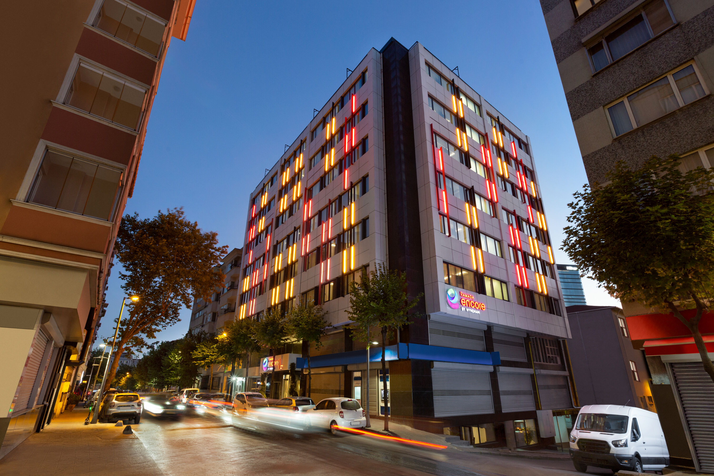 Exterior of Ramada Encore by Wyndham Istanbul Sisli hotel in Istanbul, Other than US/Canada