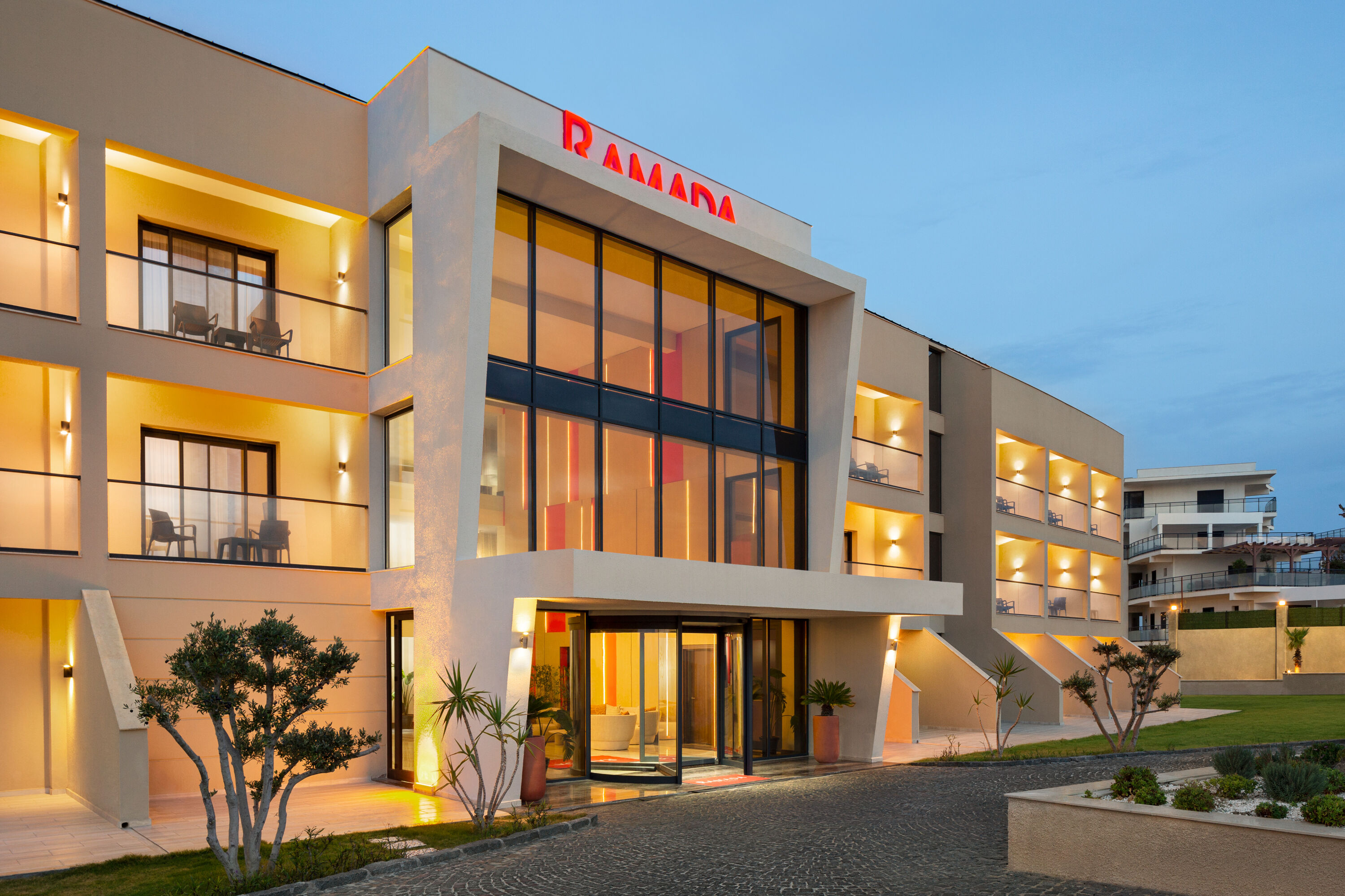 Exterior of Ramada by Wyndham Cesme hotel in Izmir, Other than US/Canada