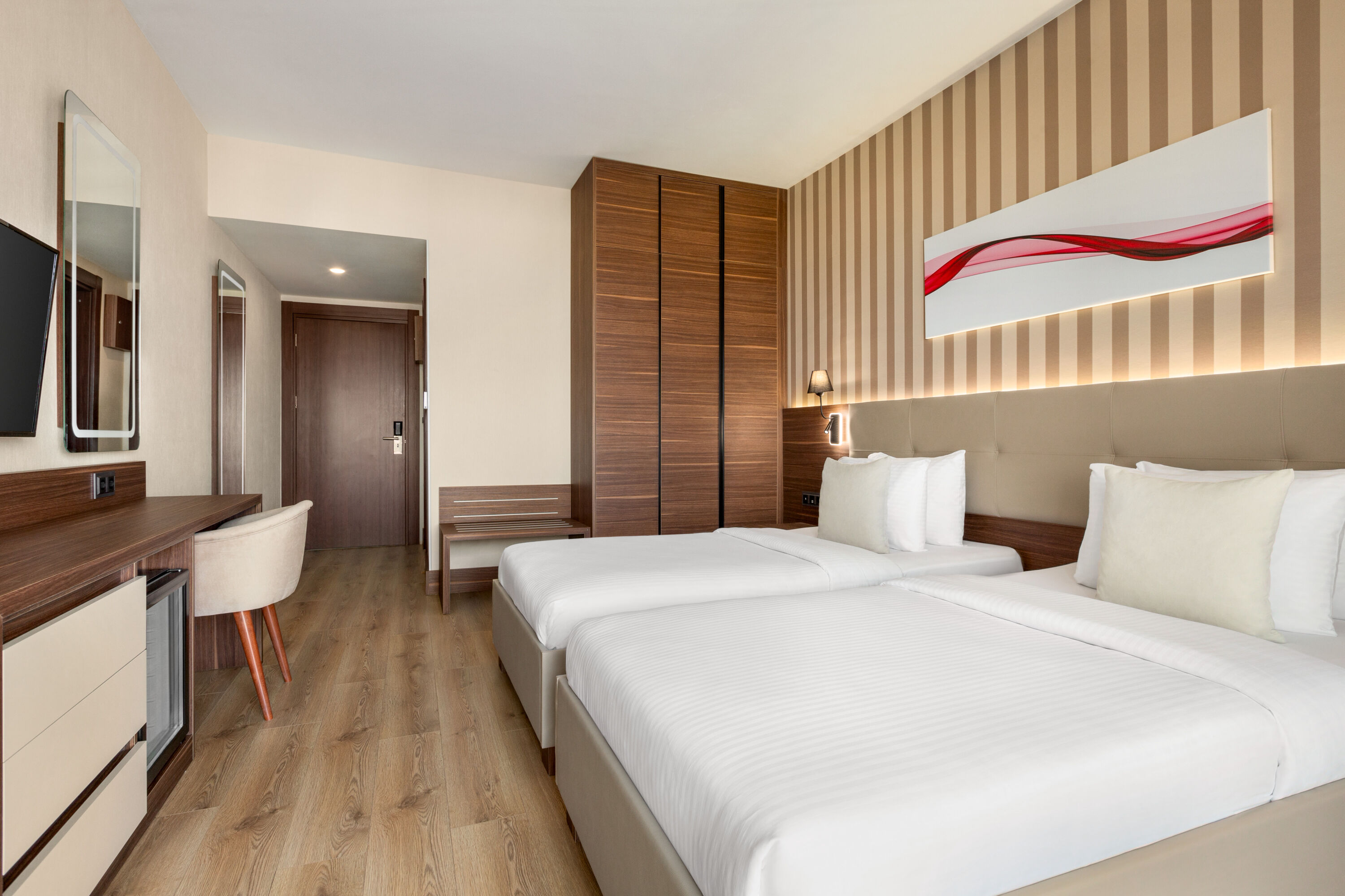 Guest room at the Ramada by Wyndham Cesme in Izmir, Other than US/Canada