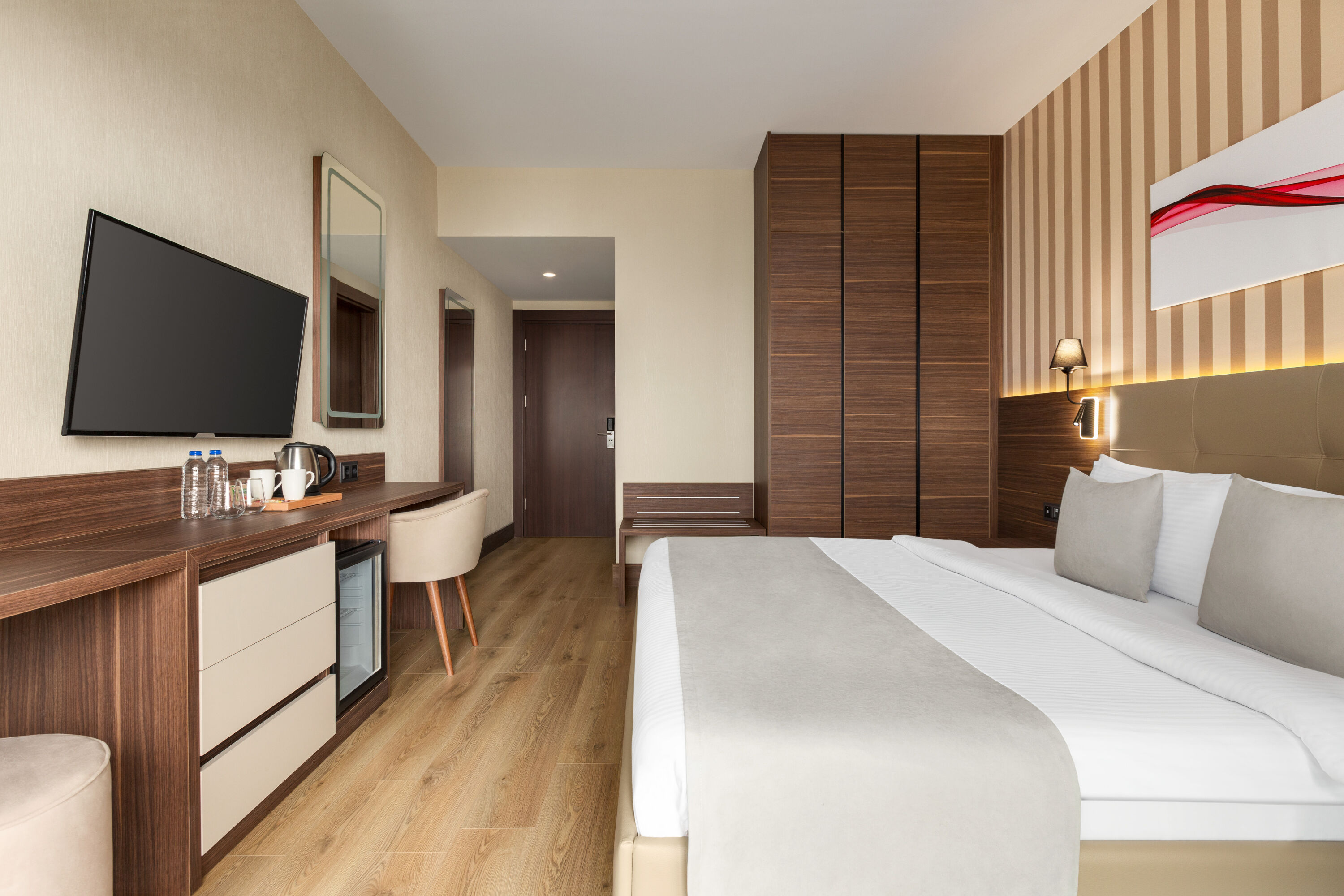 Guest room at the Ramada by Wyndham Cesme in Izmir, Other than US/Canada