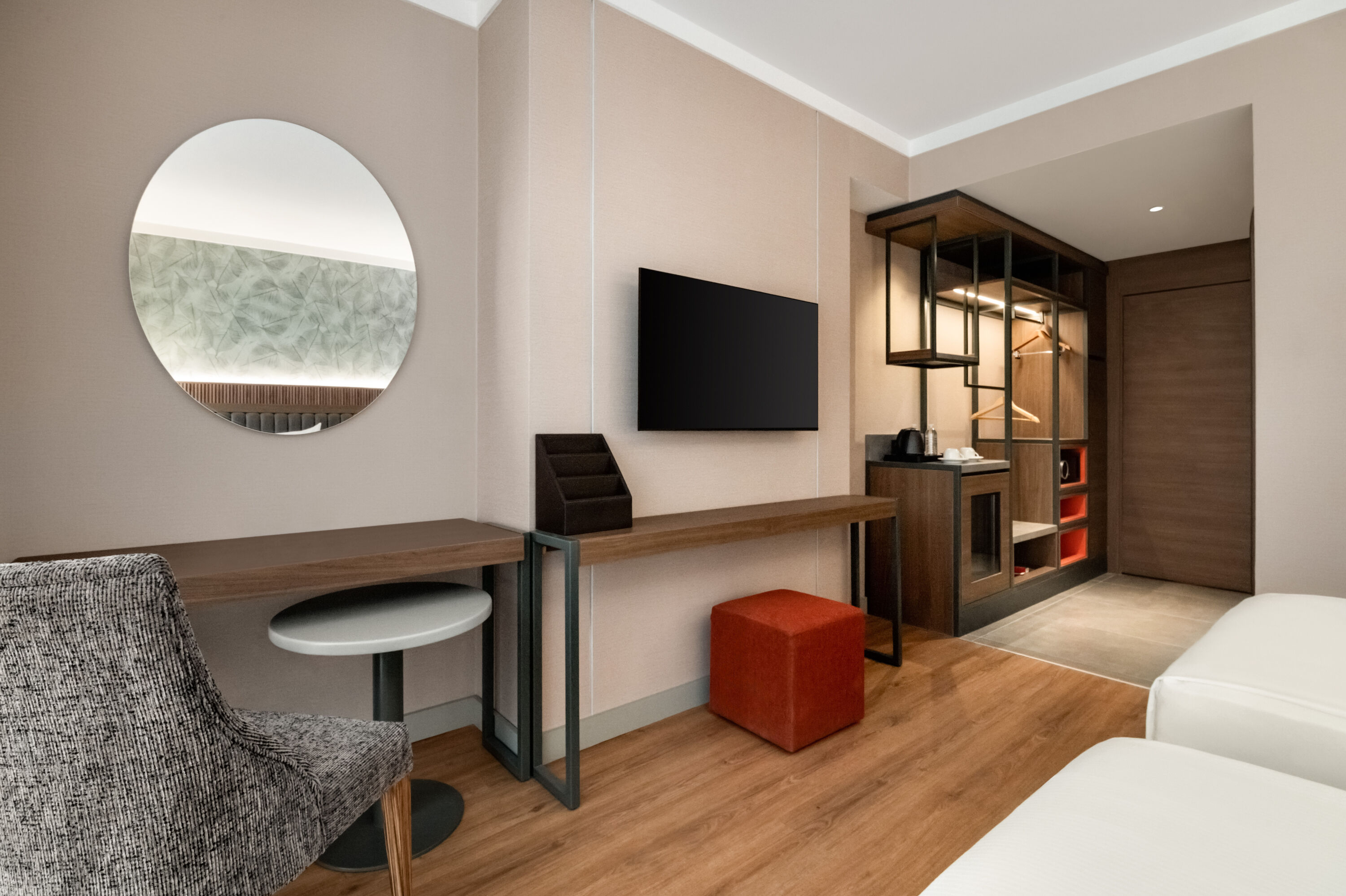 Guest room at the Ramada Encore by Wyndham Konya Selcuklu in Konya, Other than US/Canada