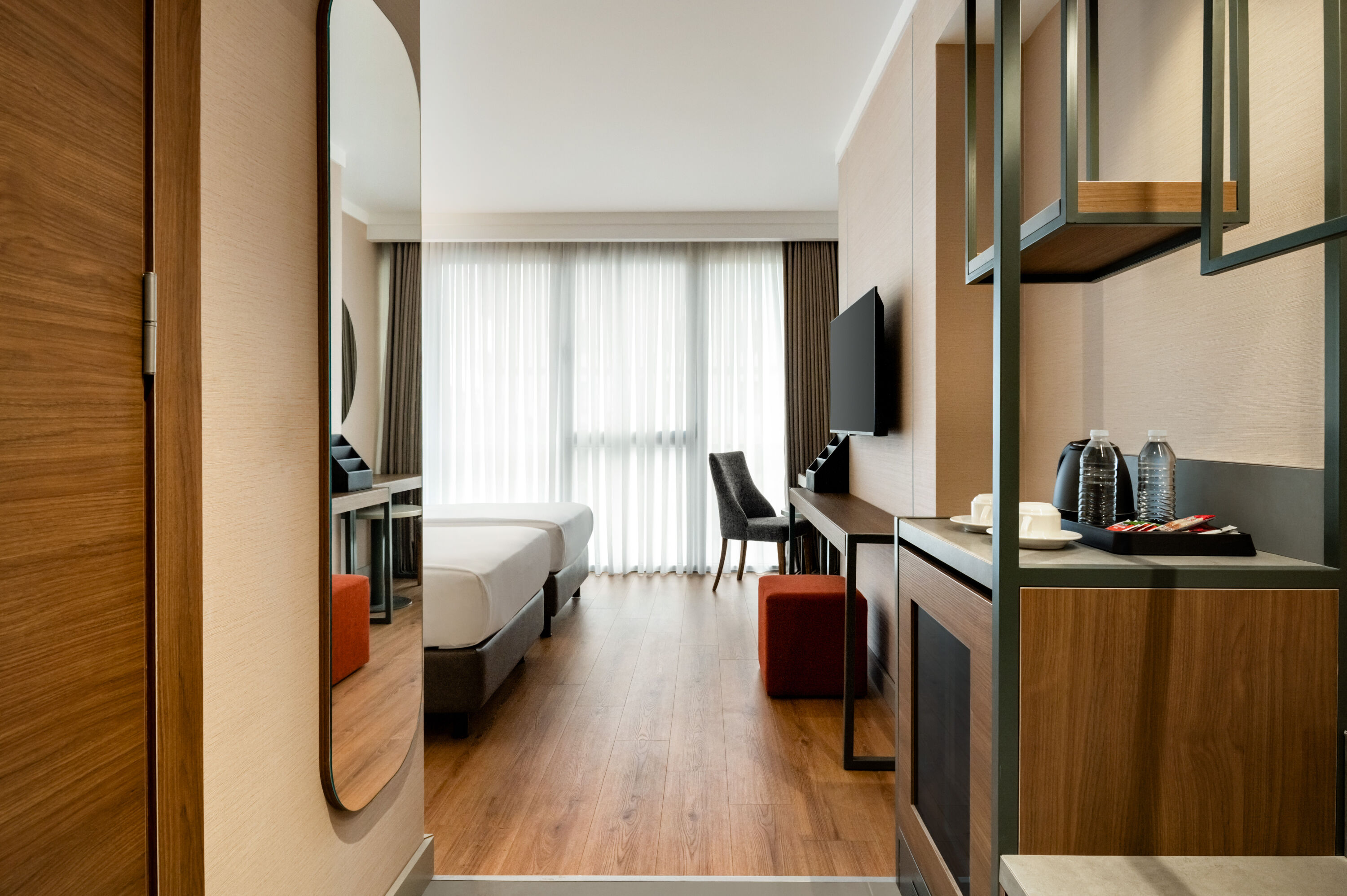 Guest room at the Ramada Encore by Wyndham Konya Selcuklu in Konya, Other than US/Canada
