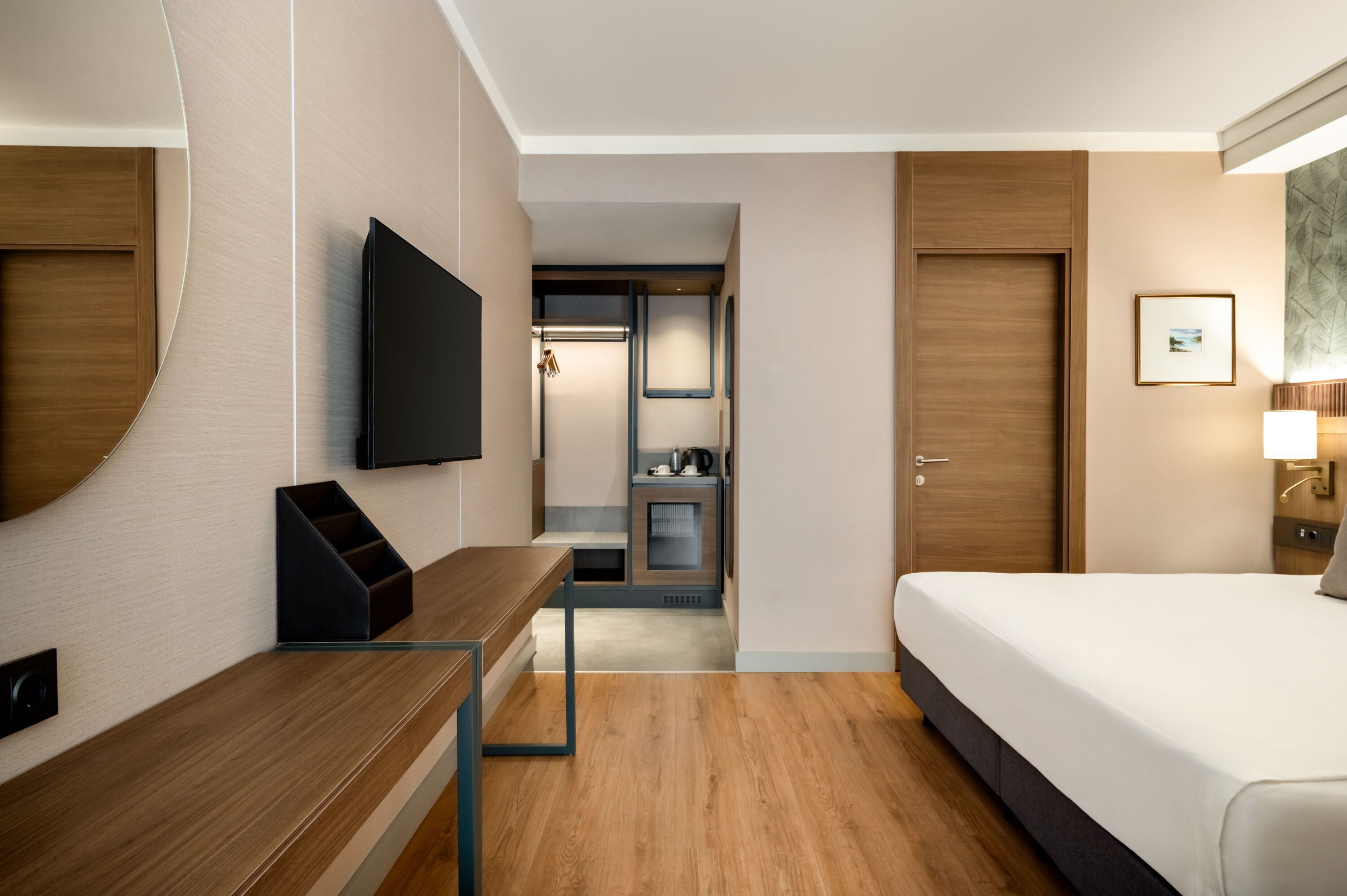 Guest room at the Ramada Encore by Wyndham Konya Selcuklu in Konya, Other than US/Canada