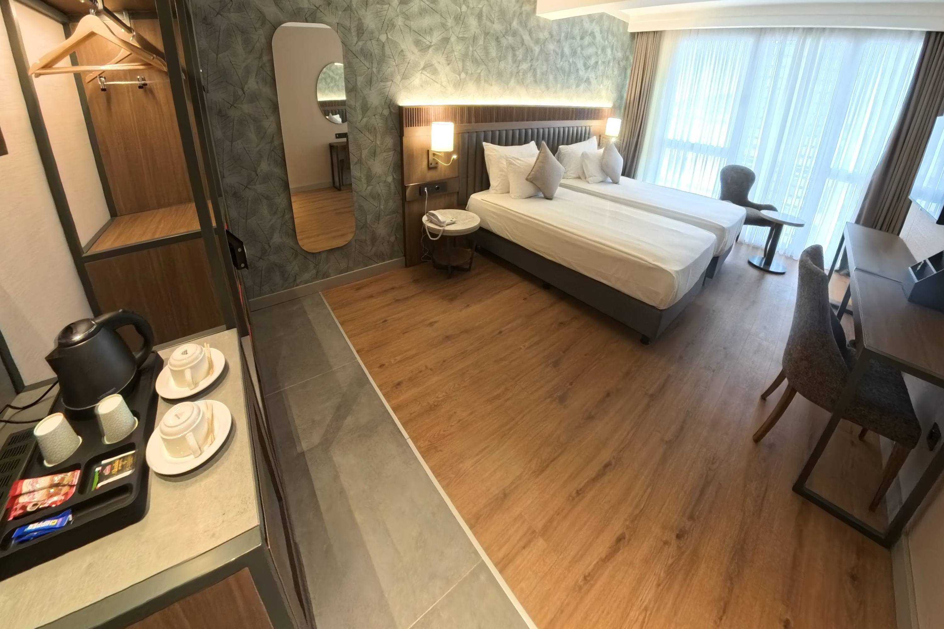 Guest room at the Ramada Encore by Wyndham Konya Selcuklu in Konya, Other than US/Canada
