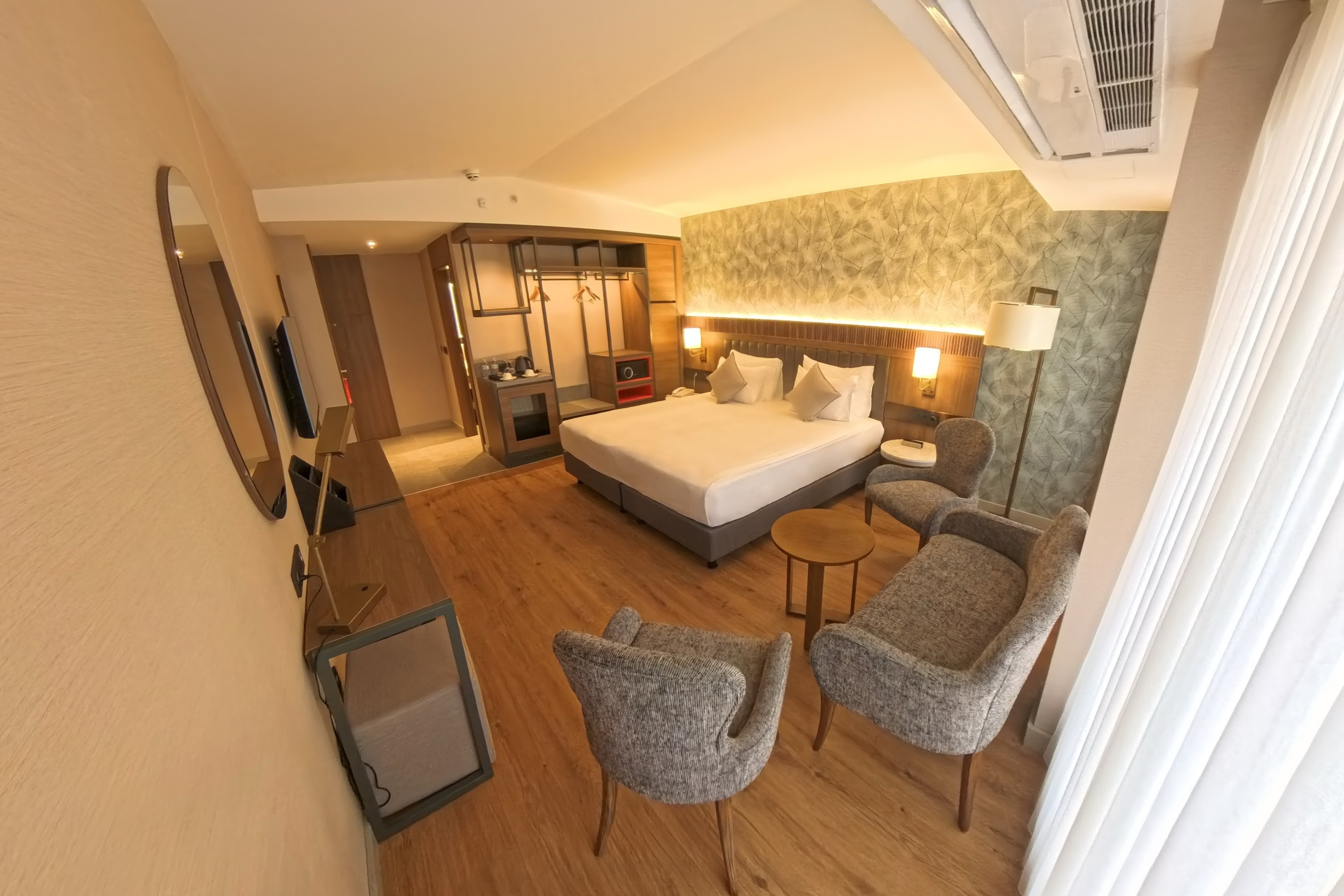 Guest room at the Ramada Encore by Wyndham Konya Selcuklu in Konya, Other than US/Canada
