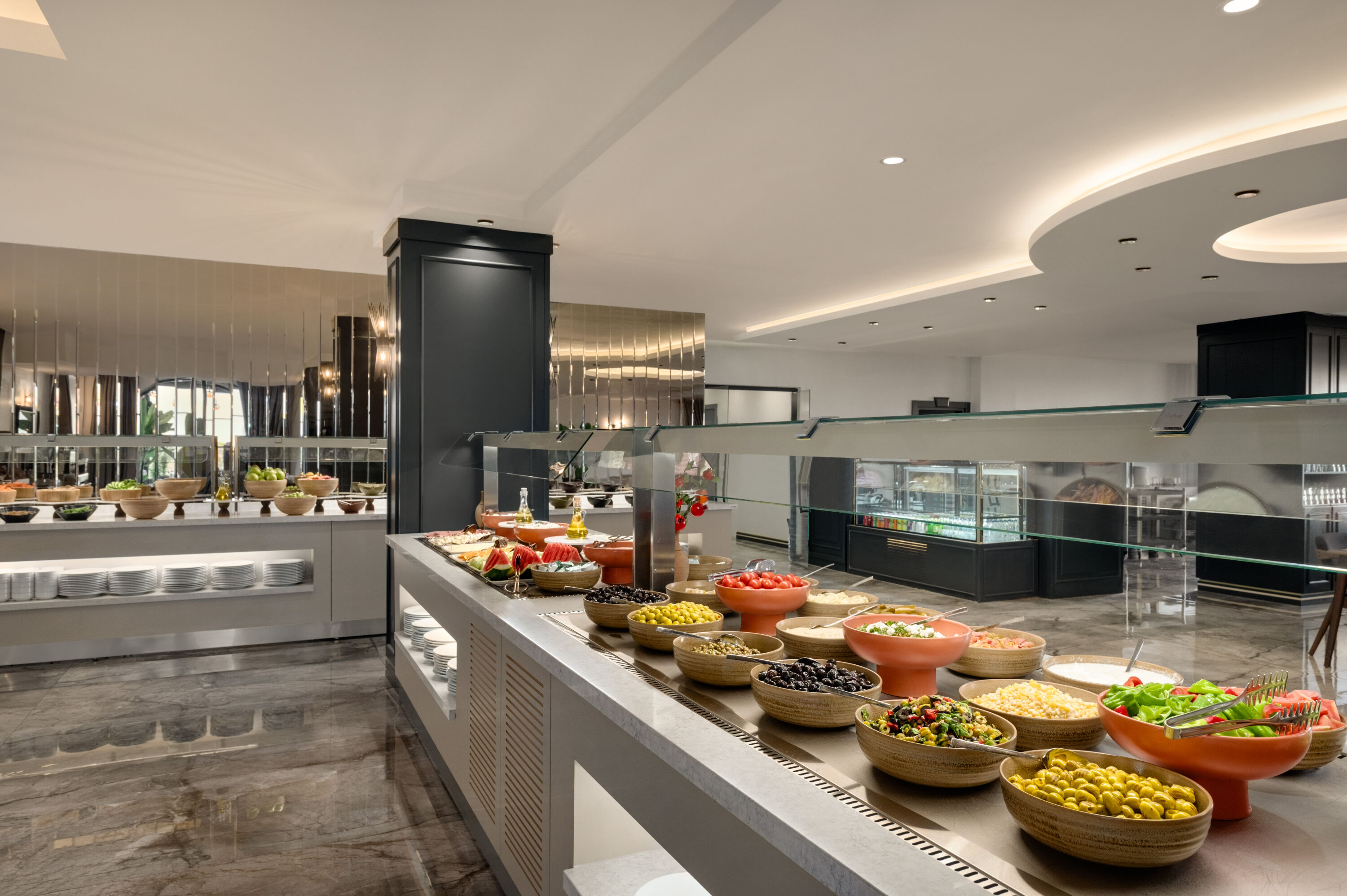 Ramada Encore by Wyndham Midyat restaurant buffet in Mardin, Other than US/Canada