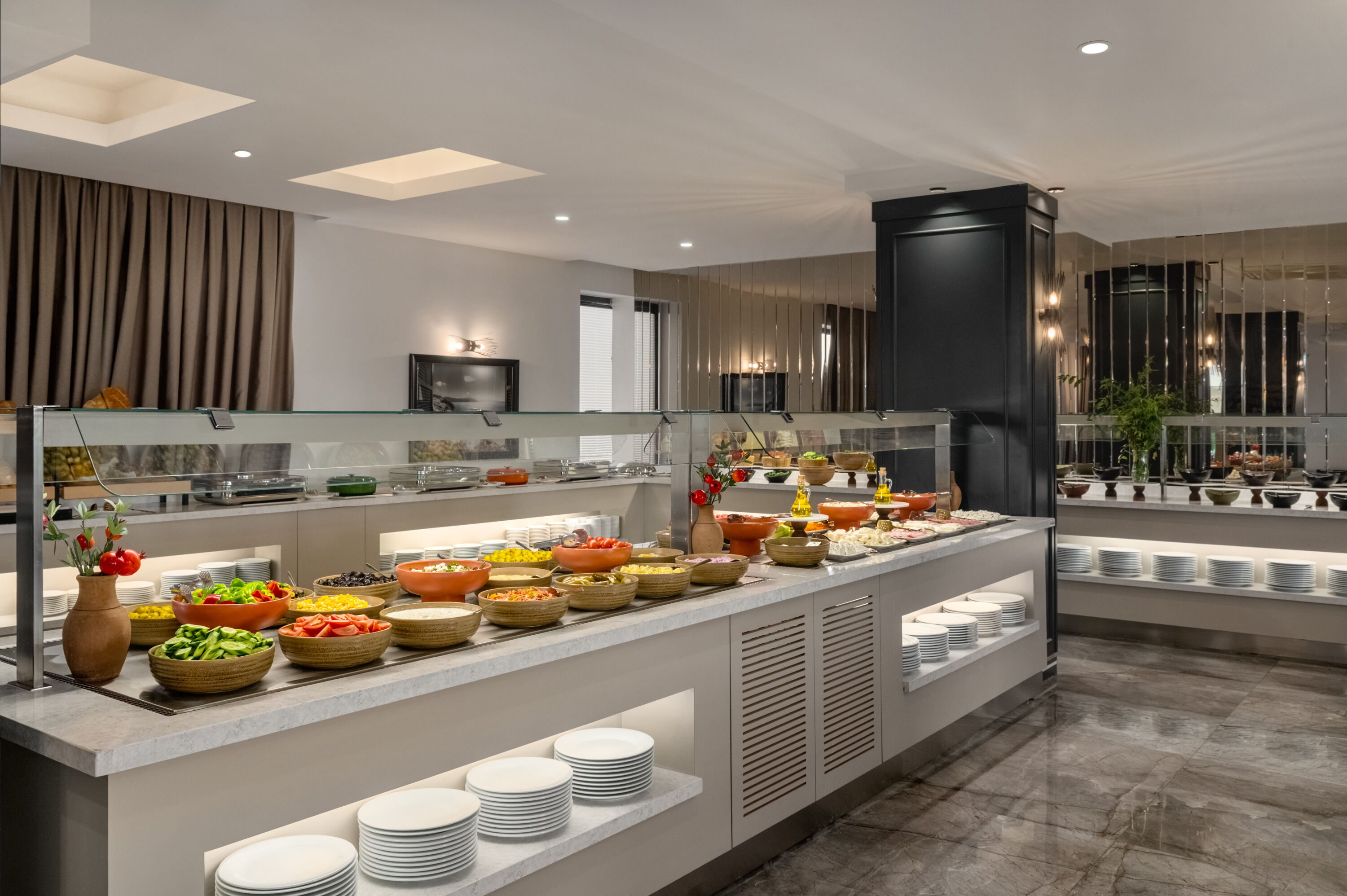 Ramada Encore by Wyndham Midyat restaurant buffet in Mardin, Other than US/Canada