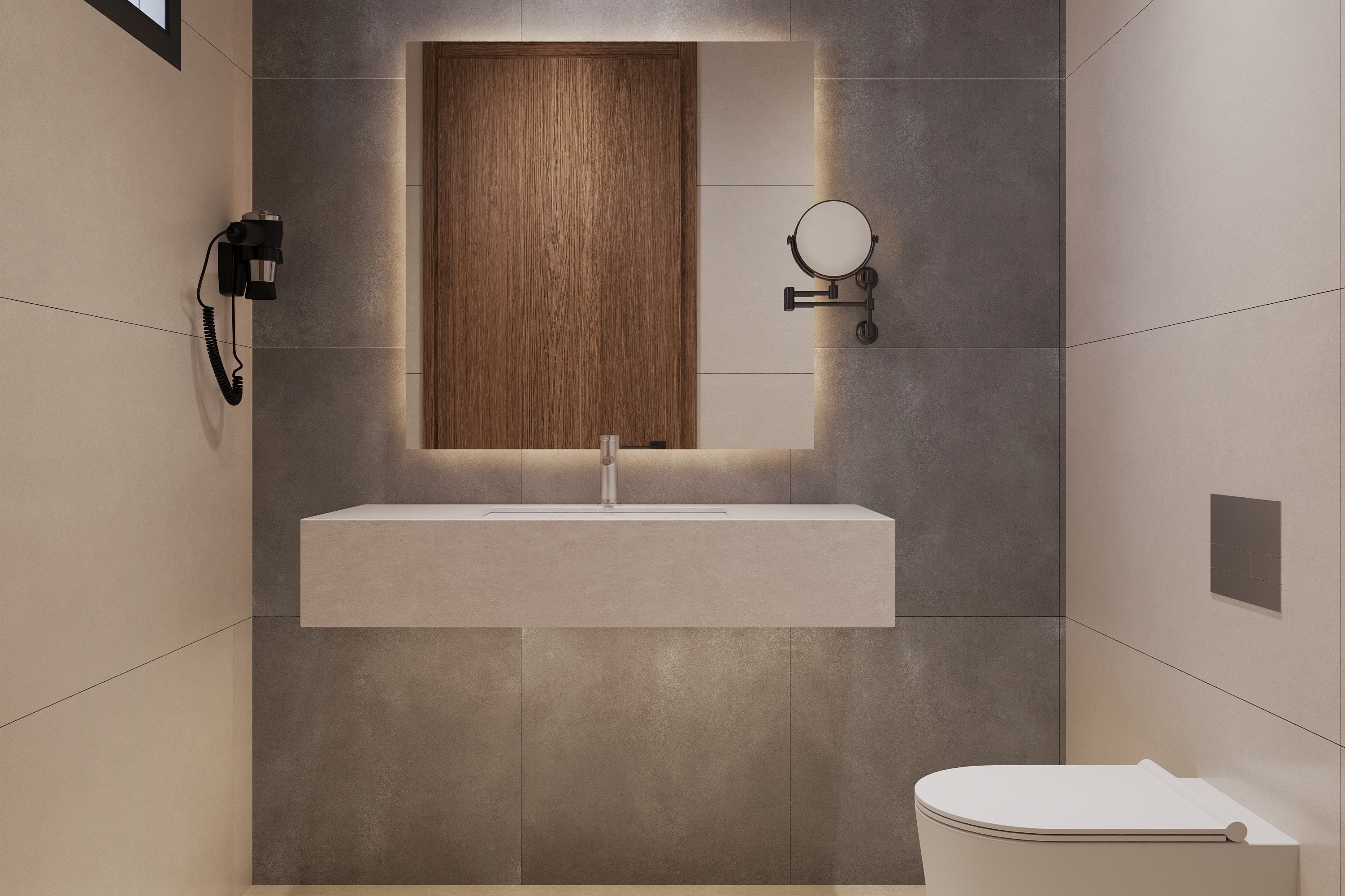 Guest room bath at the Ramada Encore by Wyndham Midyat in Mardin, Other than US/Canada