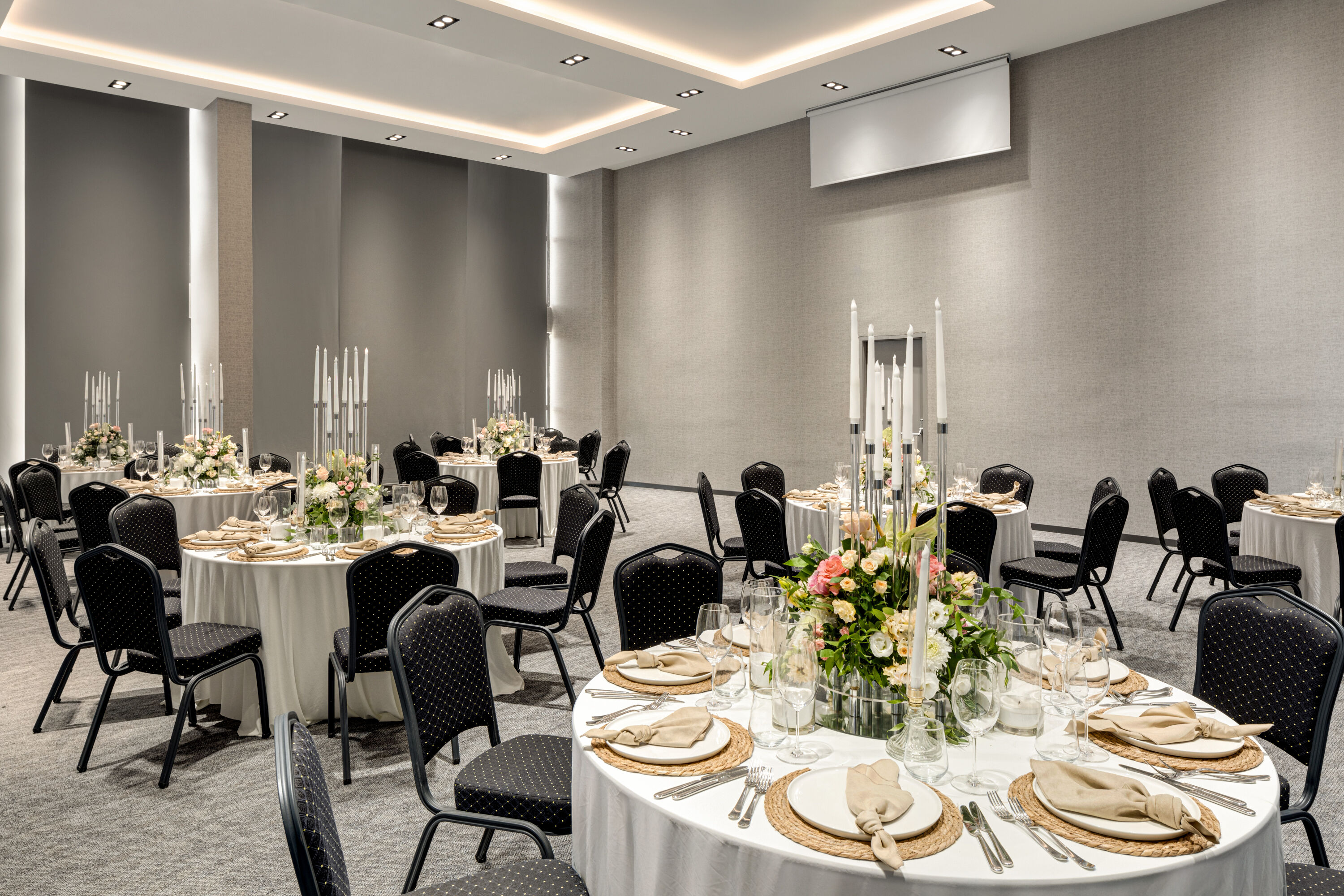 Meeting room banquet rounds at Ramada by Wyndham Dalaman in Mugla, Other than US/Canada