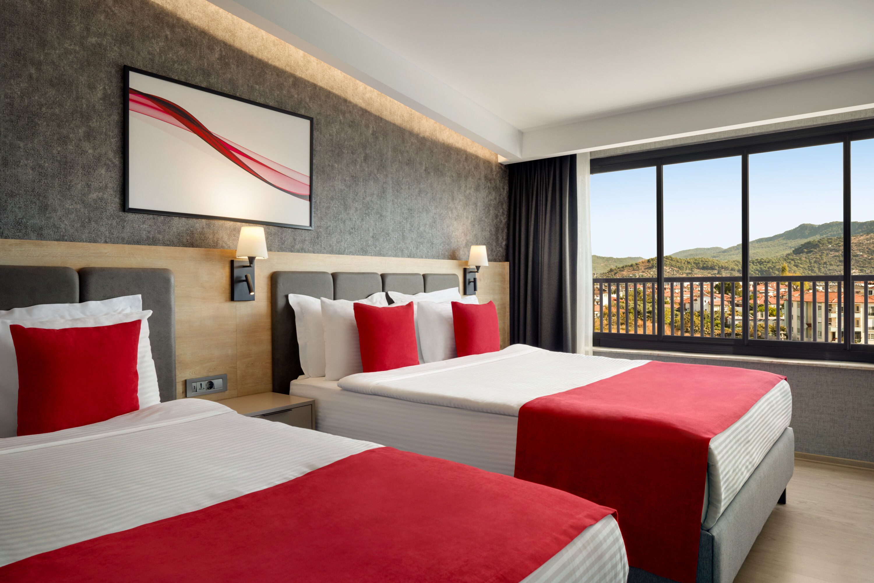 Guest room at the Ramada by Wyndham Dalaman in Mugla, Other than US/Canada