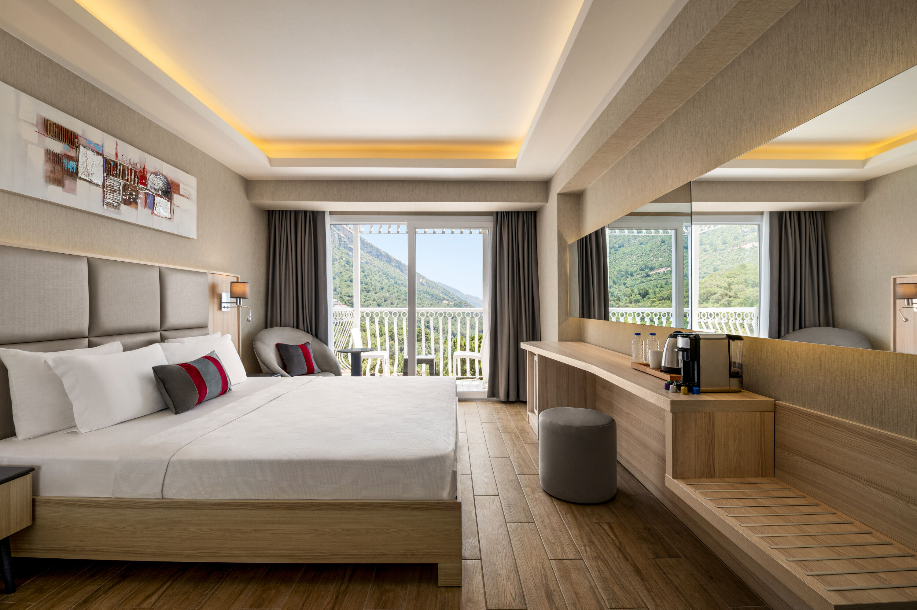Guest room at the Ramada by Wyndham Fethiye Oludeniz in Mugla, Other than US/Canada