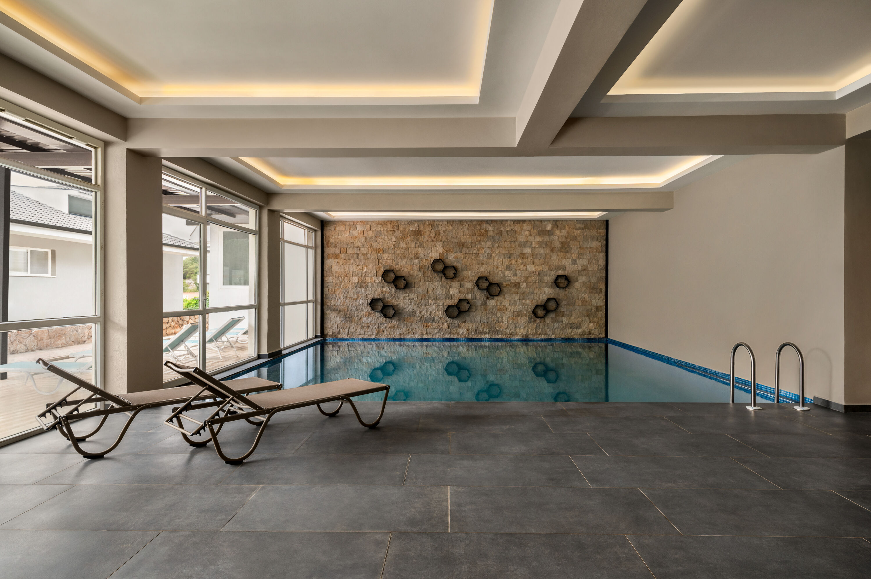Indoor pool at the Ramada by Wyndham Fethiye Oludeniz in Mugla, Other than US/Canada