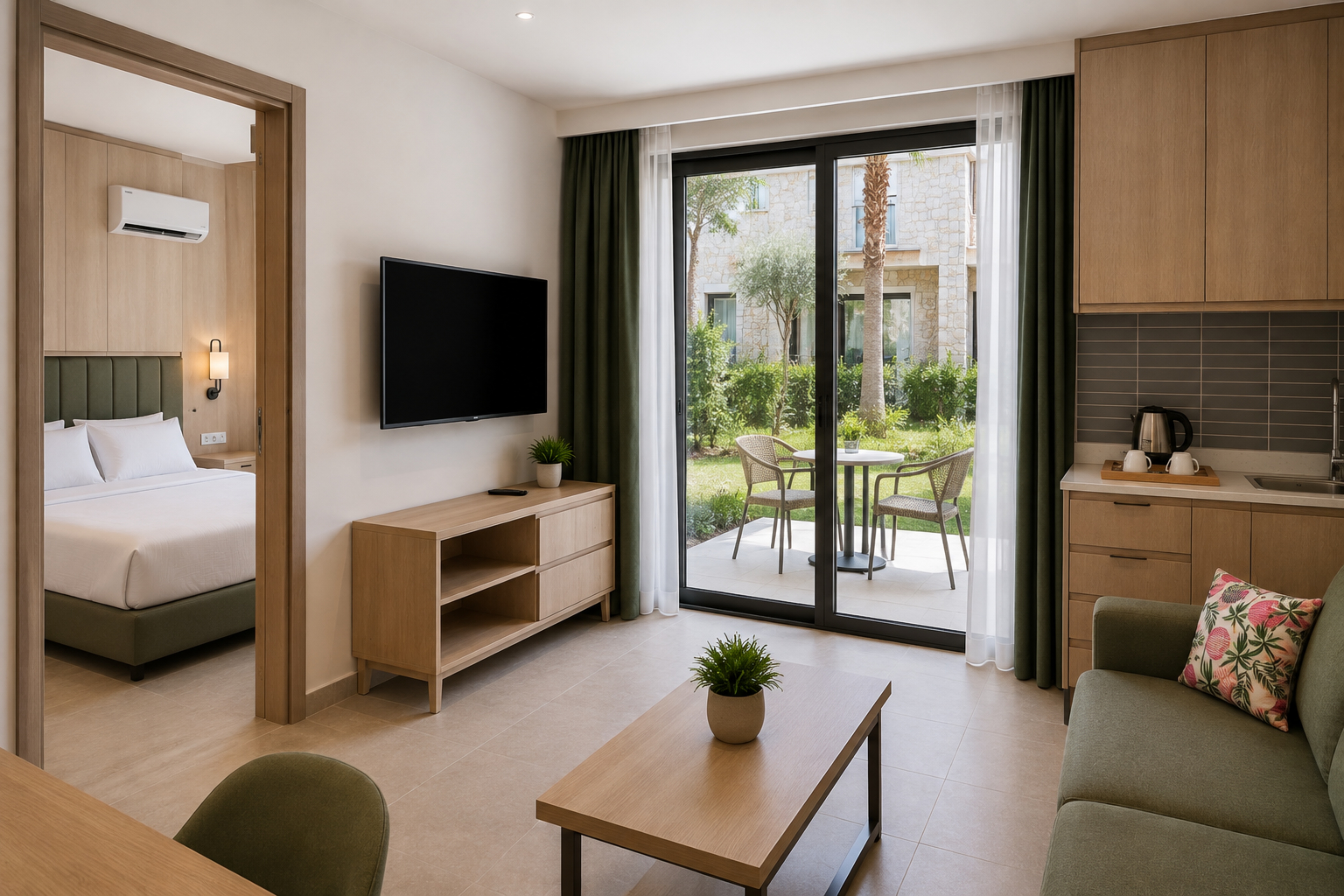 Guest room at the Ramada Resort by Wyndham Datca in Mugla, Other than US/Canada