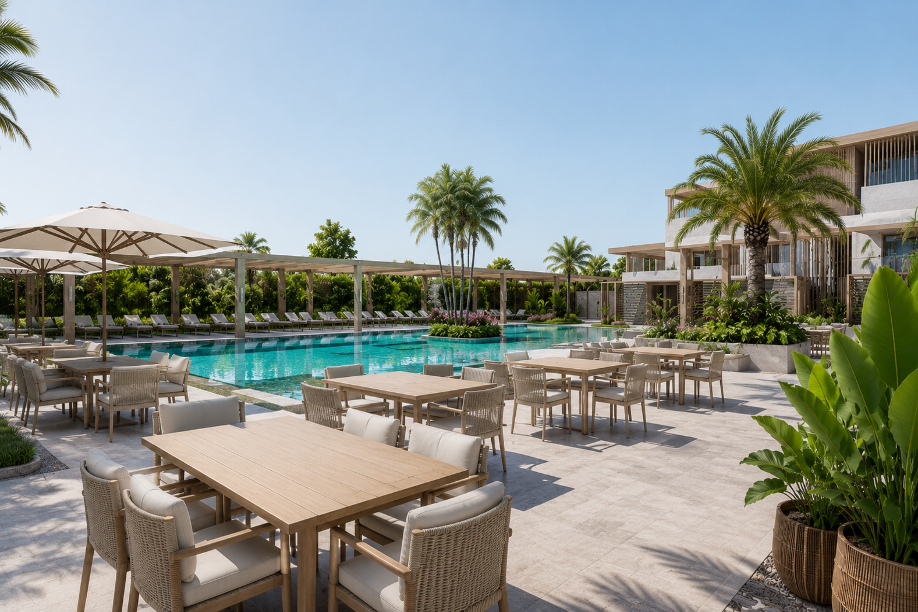 Pool bar at the Ramada Resort by Wyndham Datca in Mugla, Other than US/Canada