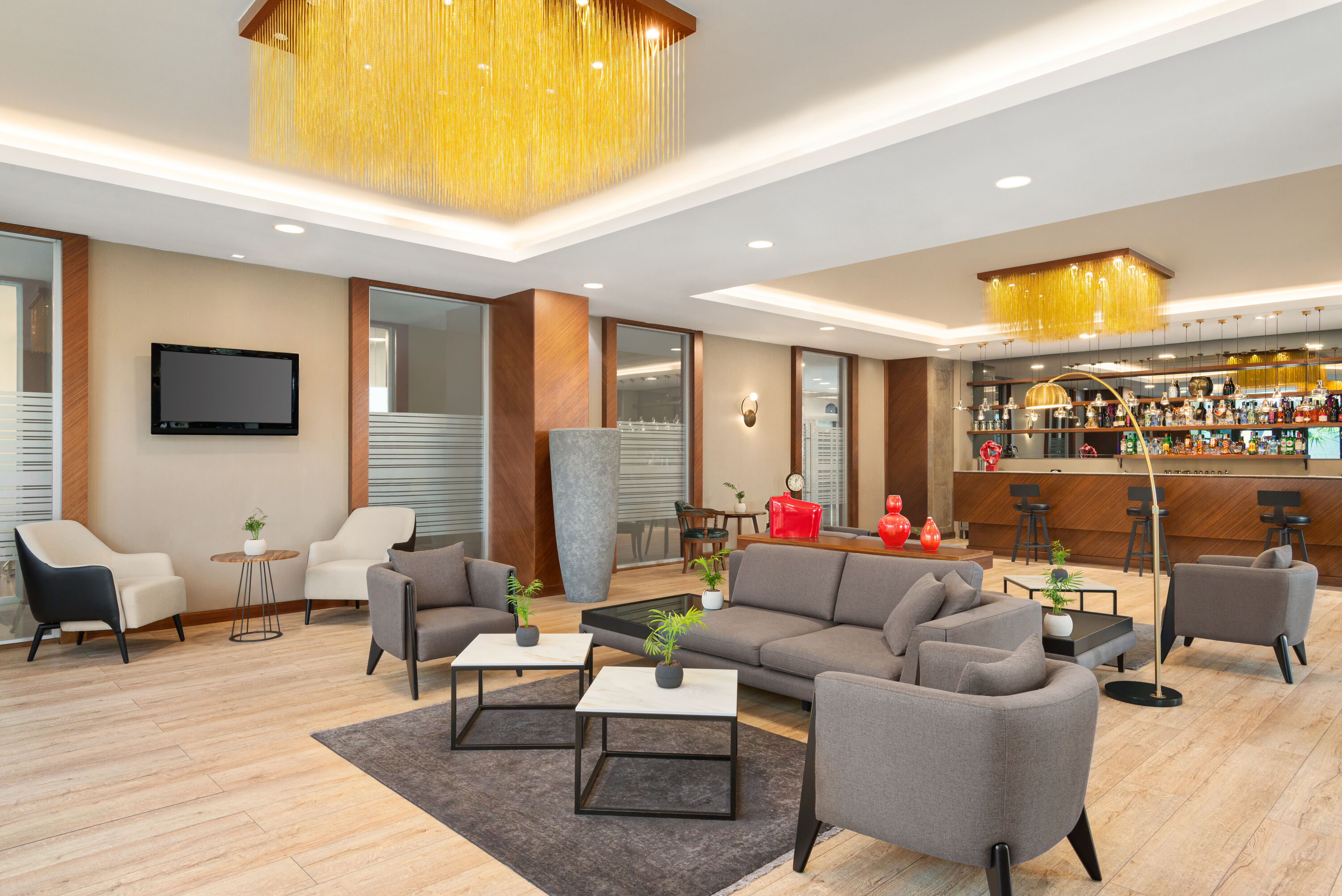 Ramada Plaza by Wyndham Samsun lobby bar in Samsun, Other than US/Canada