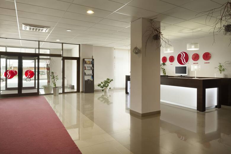 Ramada Lviv hotel lobby in Lviv, Other than US/Canada