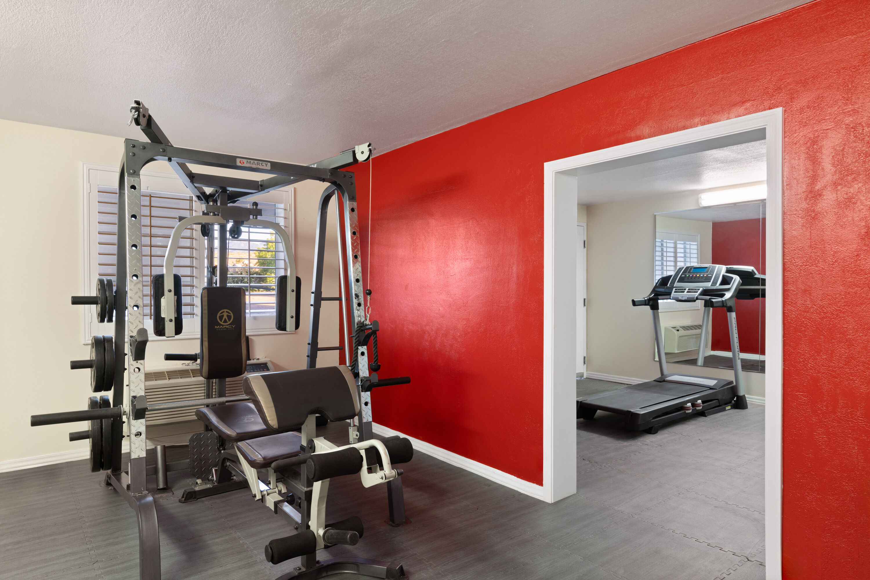Fitness room at Ramada by Wyndham Kingman in Kingman, Arizona