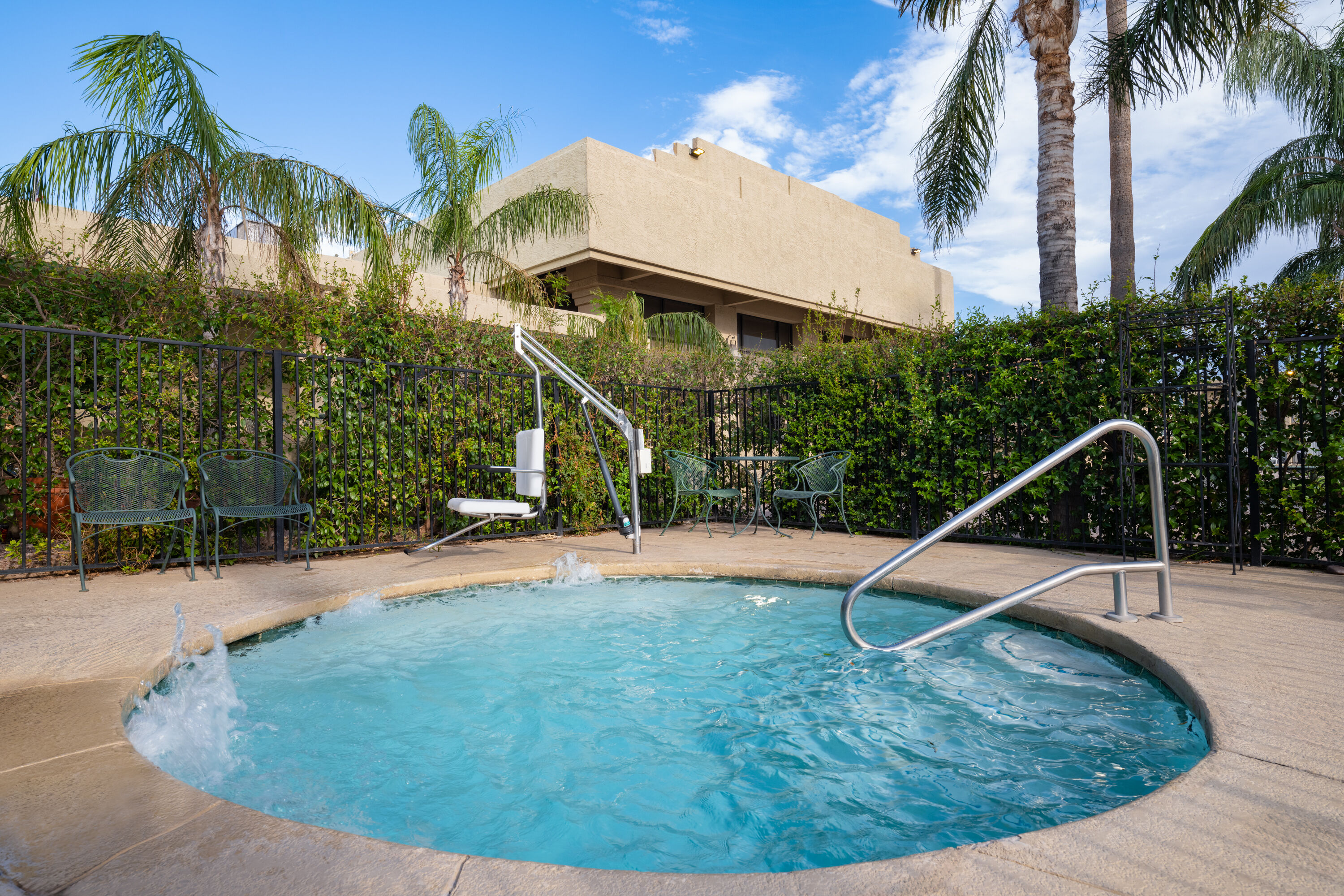 Hot tub at the Ramada by Wyndham Tucson in Tucson, Arizona