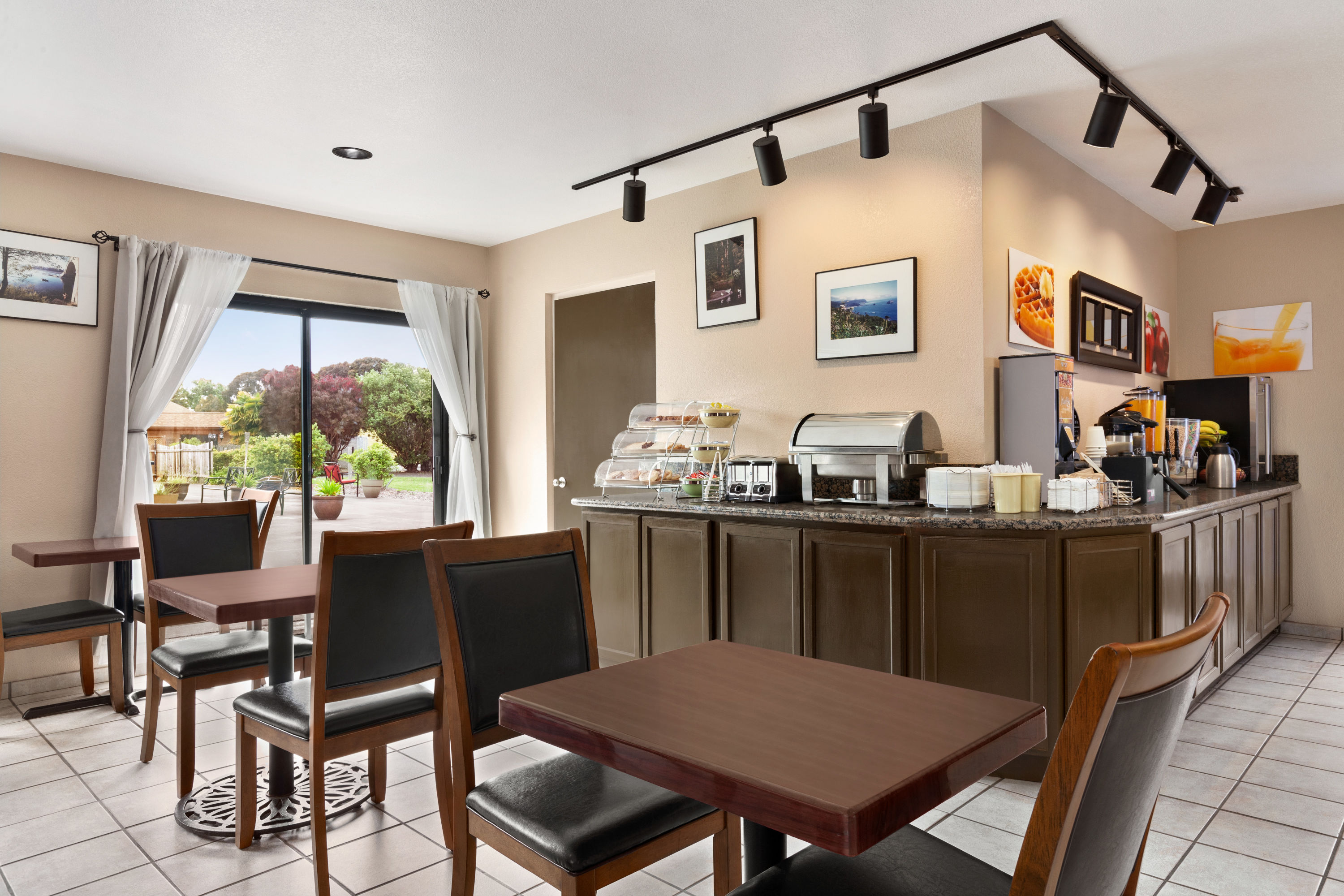 Free breakfast at Ramada by Wyndham Arcata in Arcata, California