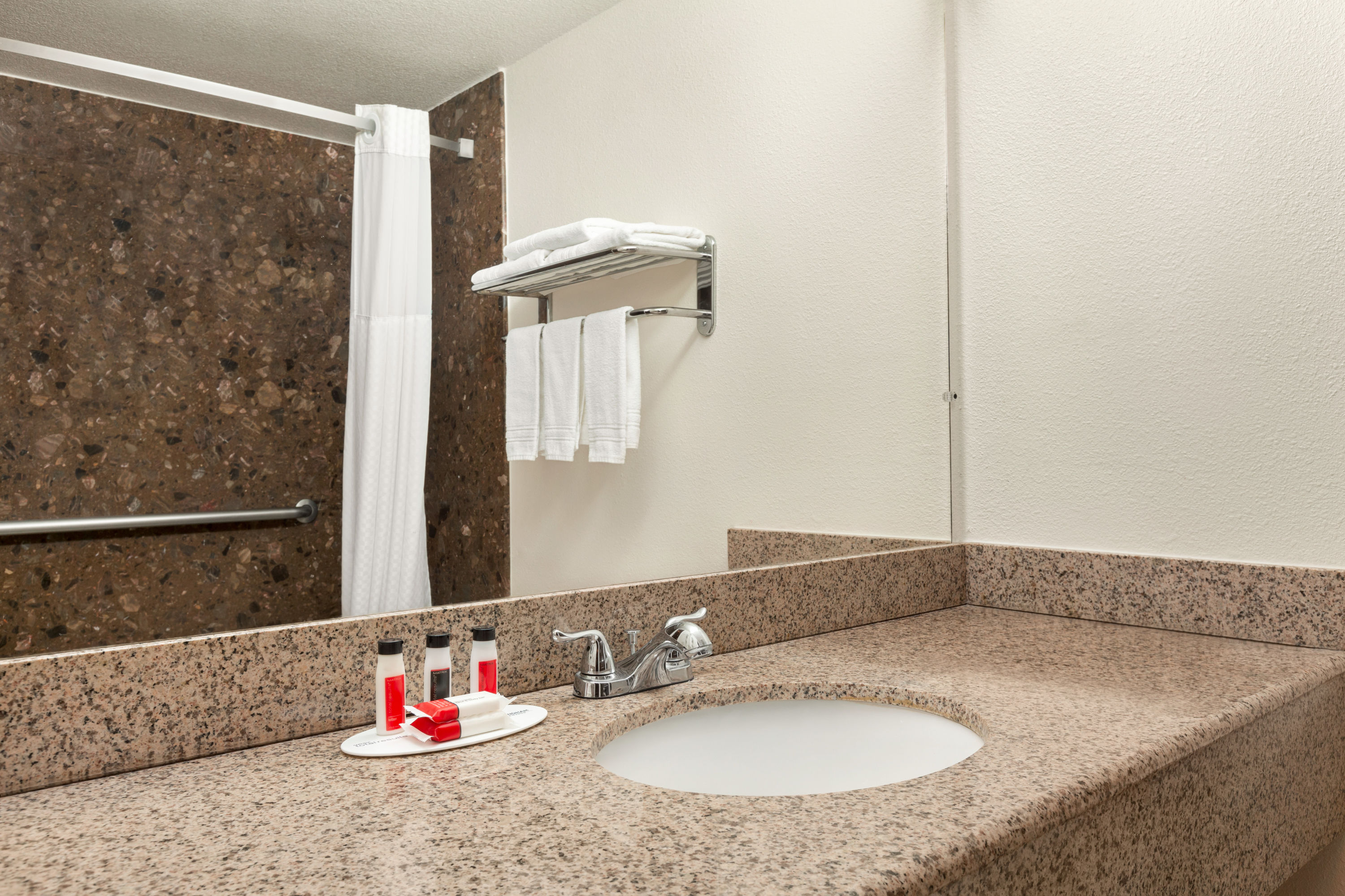 Guest room at the Ramada by Wyndham Arcata in Arcata, California