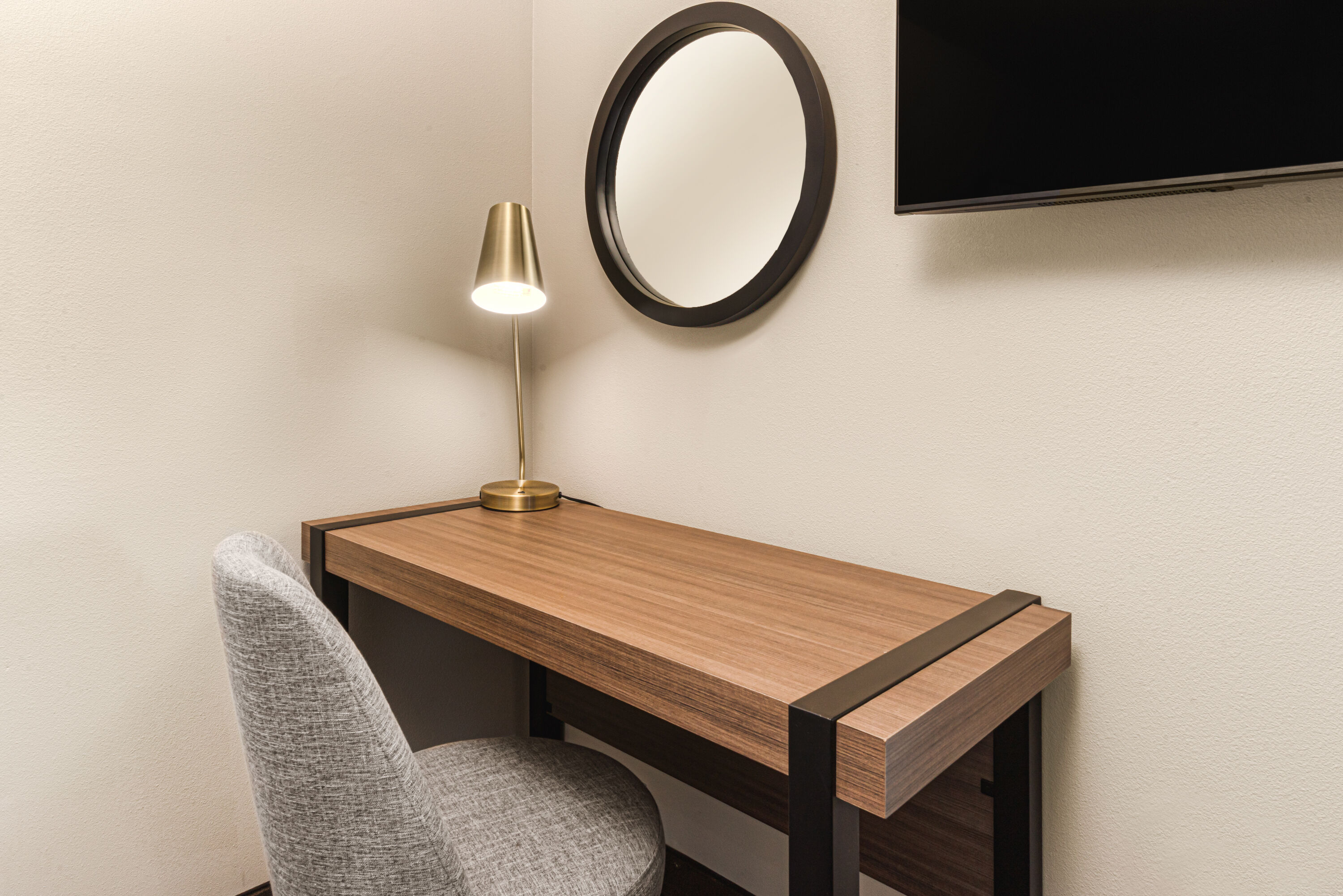 Guest room at the Ramada by Wyndham Modesto Yosemite Area in Modesto, California