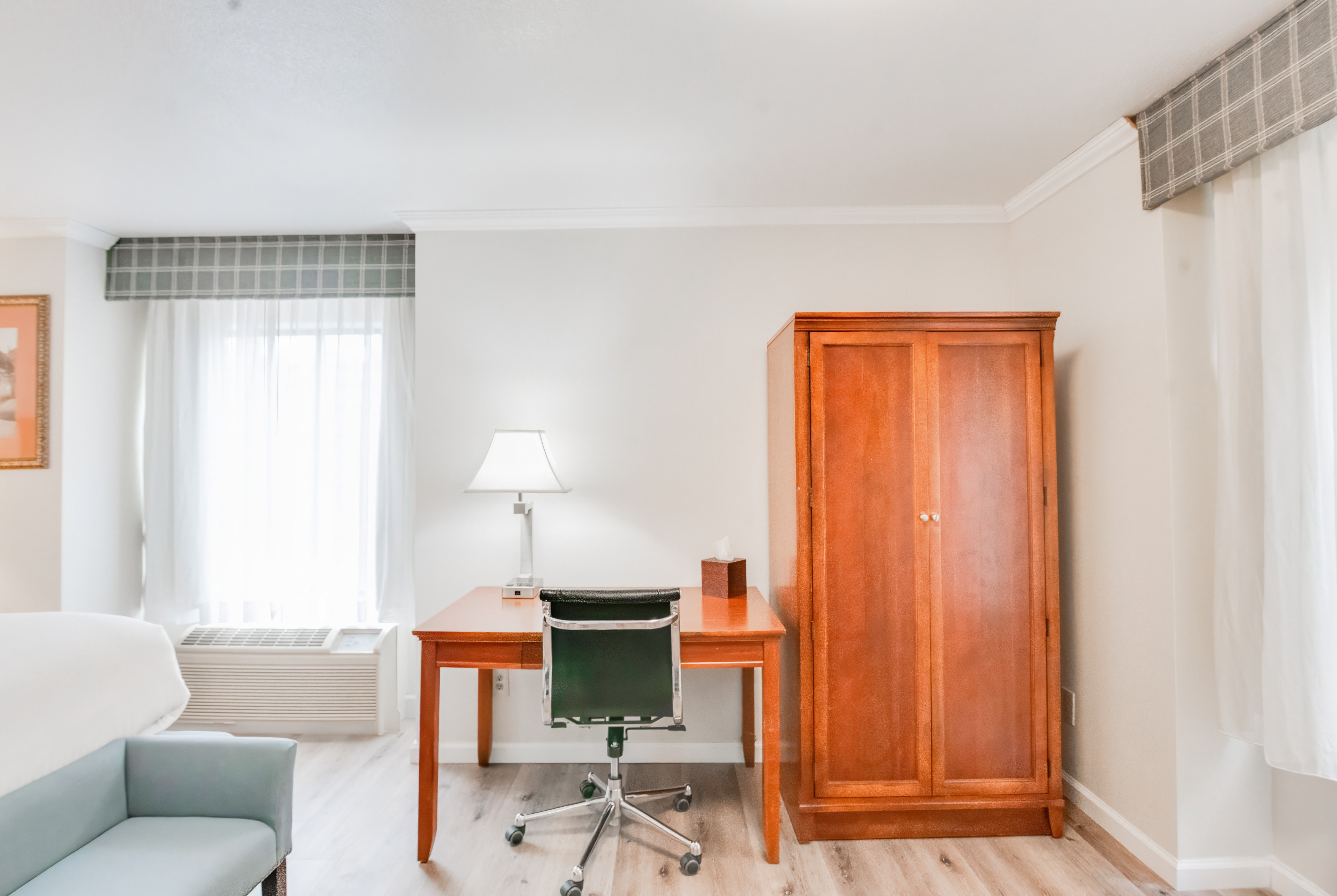 Guest room at the Ramada by Wyndham Mountain View in Mountain View, California