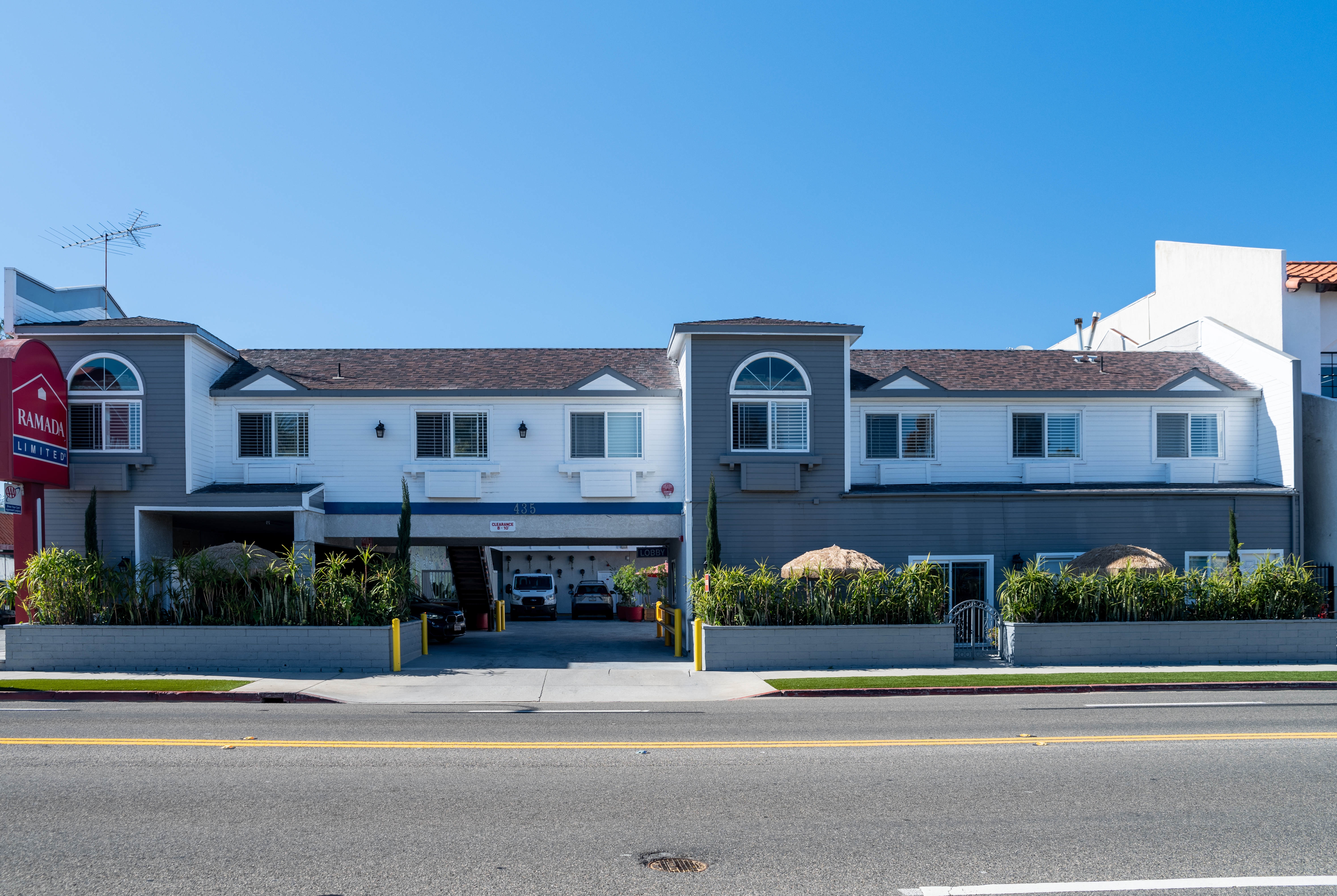 Exterior of Ramada Limited Redondo Beach hotel in Redondo Beach, California