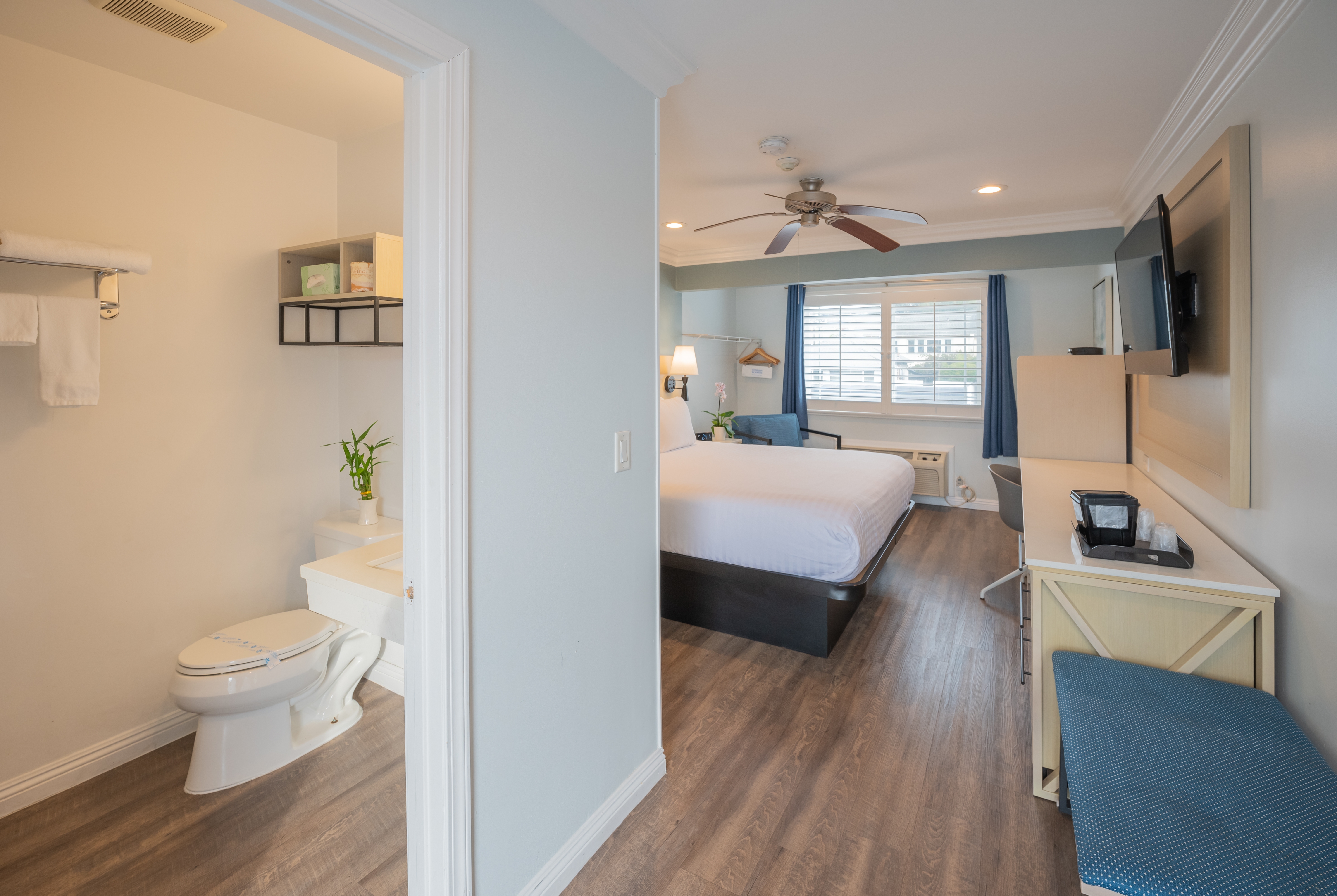 Guest room at the Ramada Limited Redondo Beach in Redondo Beach, California