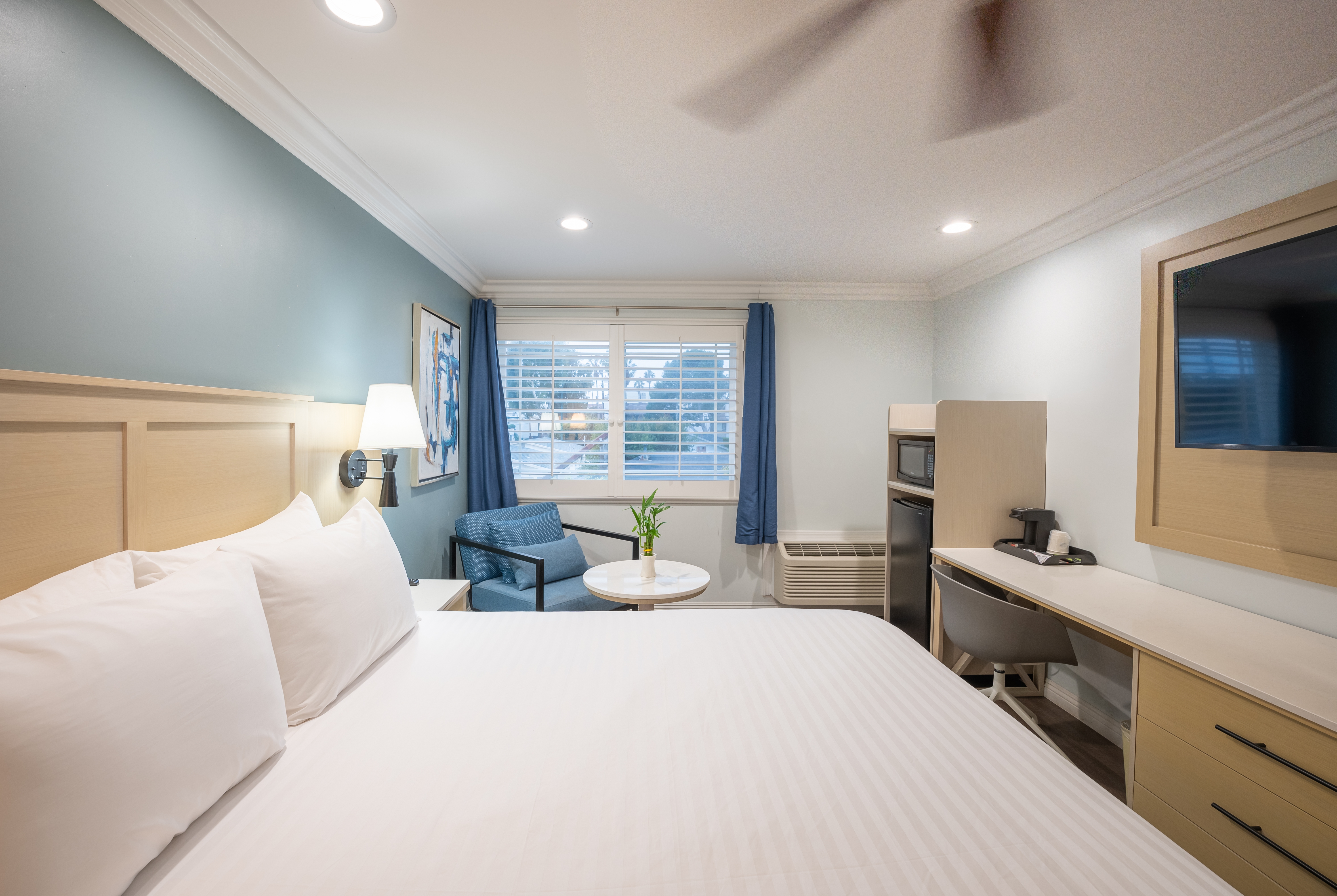 Guest room at the Ramada Limited Redondo Beach in Redondo Beach, California