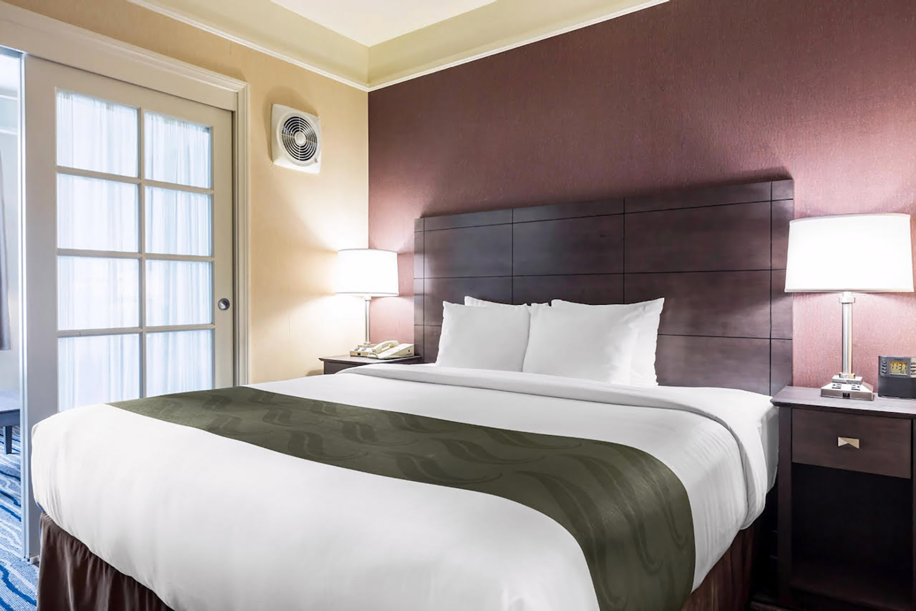 Guest room at the Ramada Suites by Wyndham San Diego/Hotel Circle Area in San Diego, California