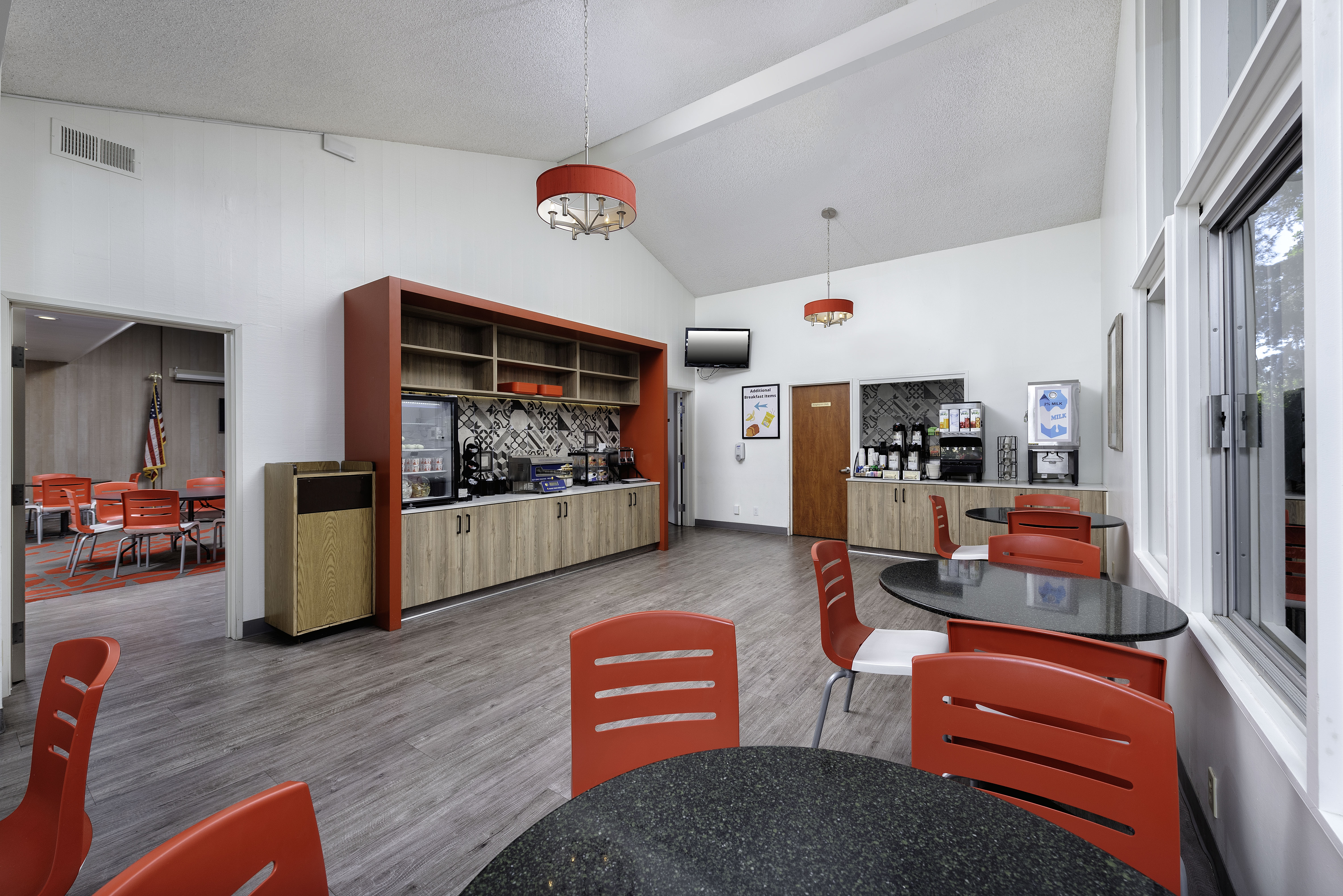 Free breakfast at Ramada by Wyndham Santa Barbara in Santa Barbara, California